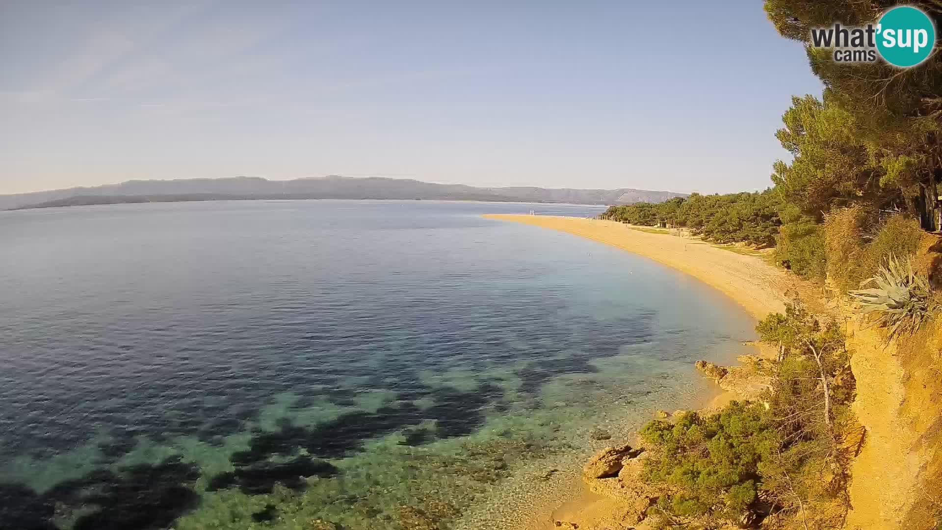 Webcam Bol Zlatni Rat – Live View from Brač Island