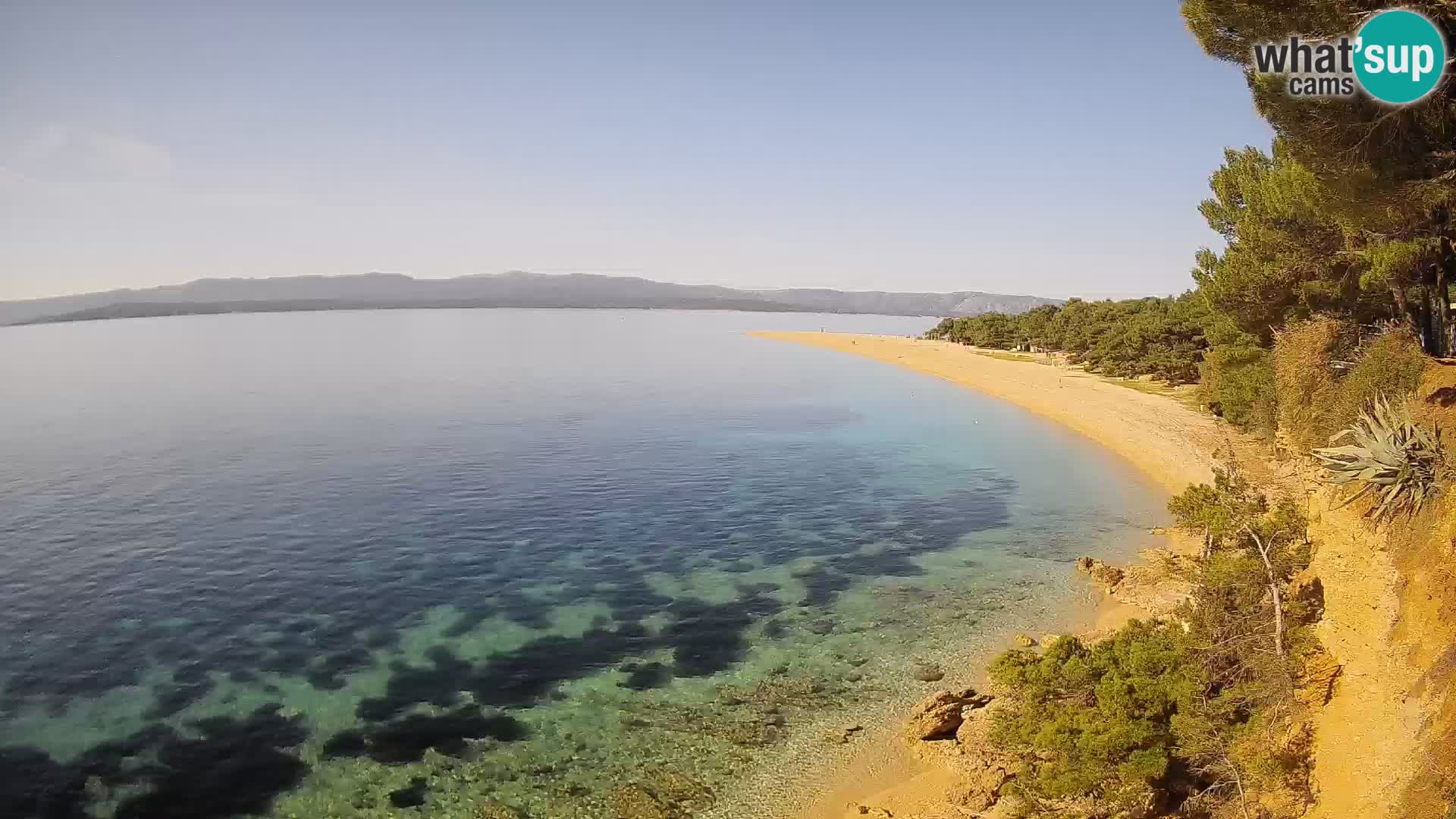 Webcam Bol Zlatni Rat – Vue en direct depuis l’île de Brač