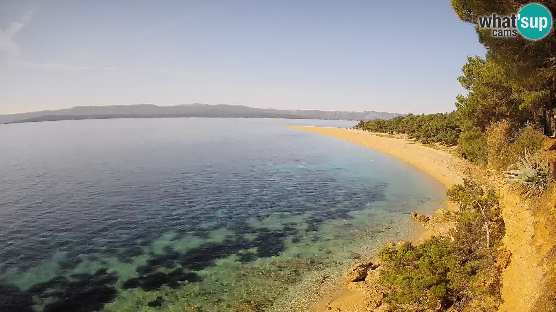 Webcam Bol Zlatni Rat – Vue en direct depuis l’île de Brač