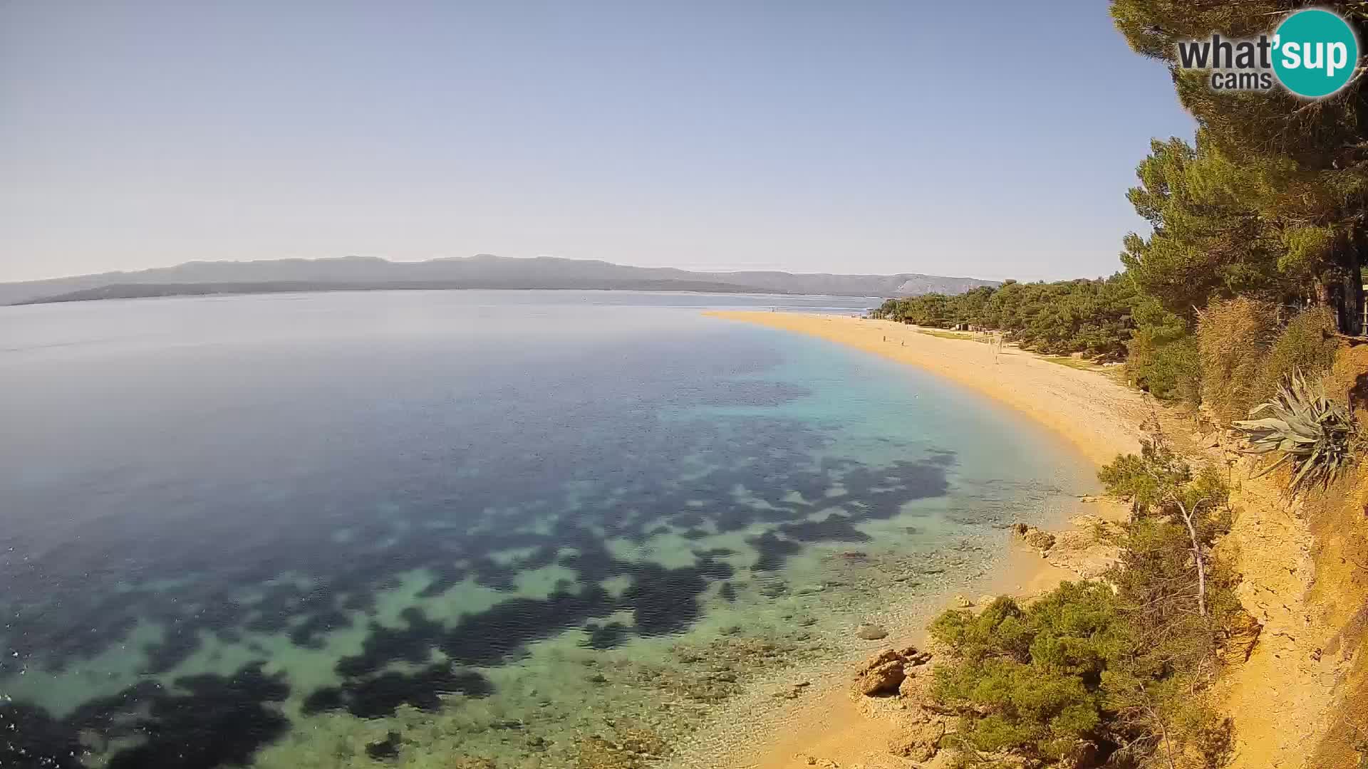 Webcam Bol Zlatni Rat – Live View from Brač Island