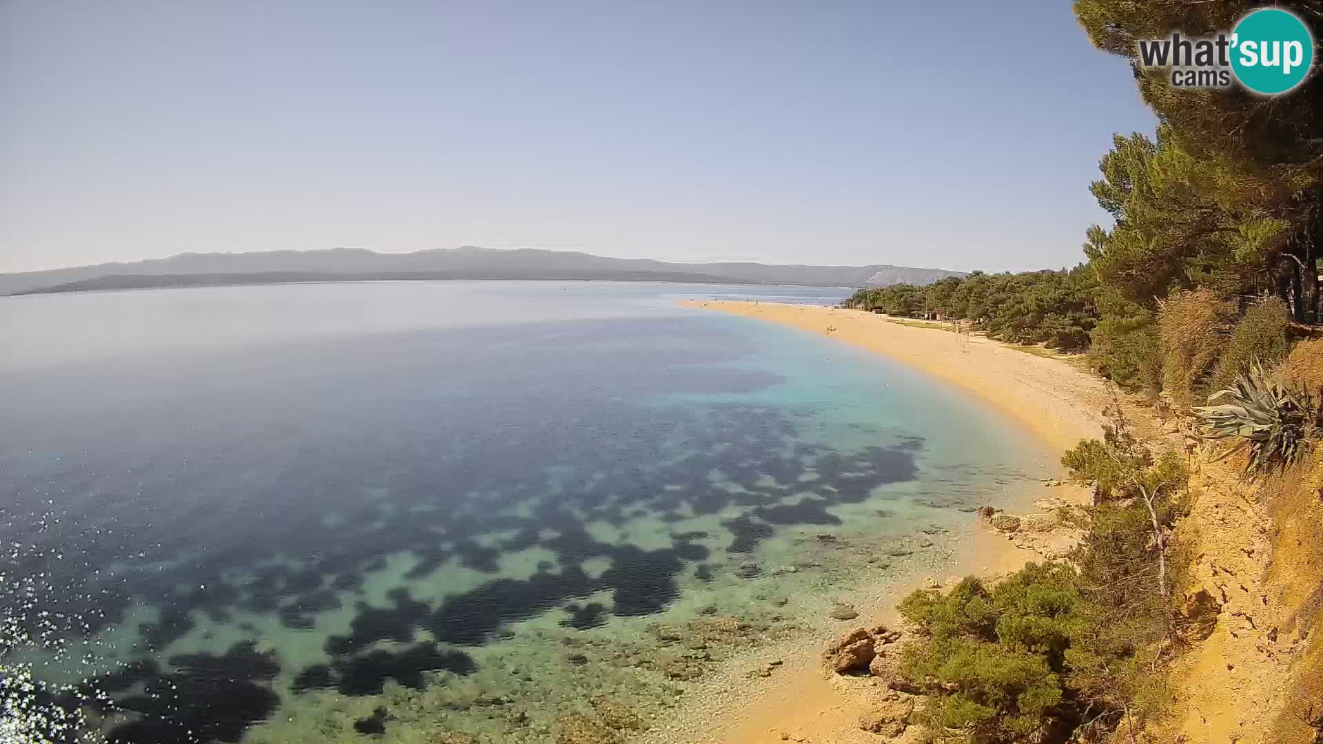 Webcam Bol Zlatni Rat – Live View from Brač Island