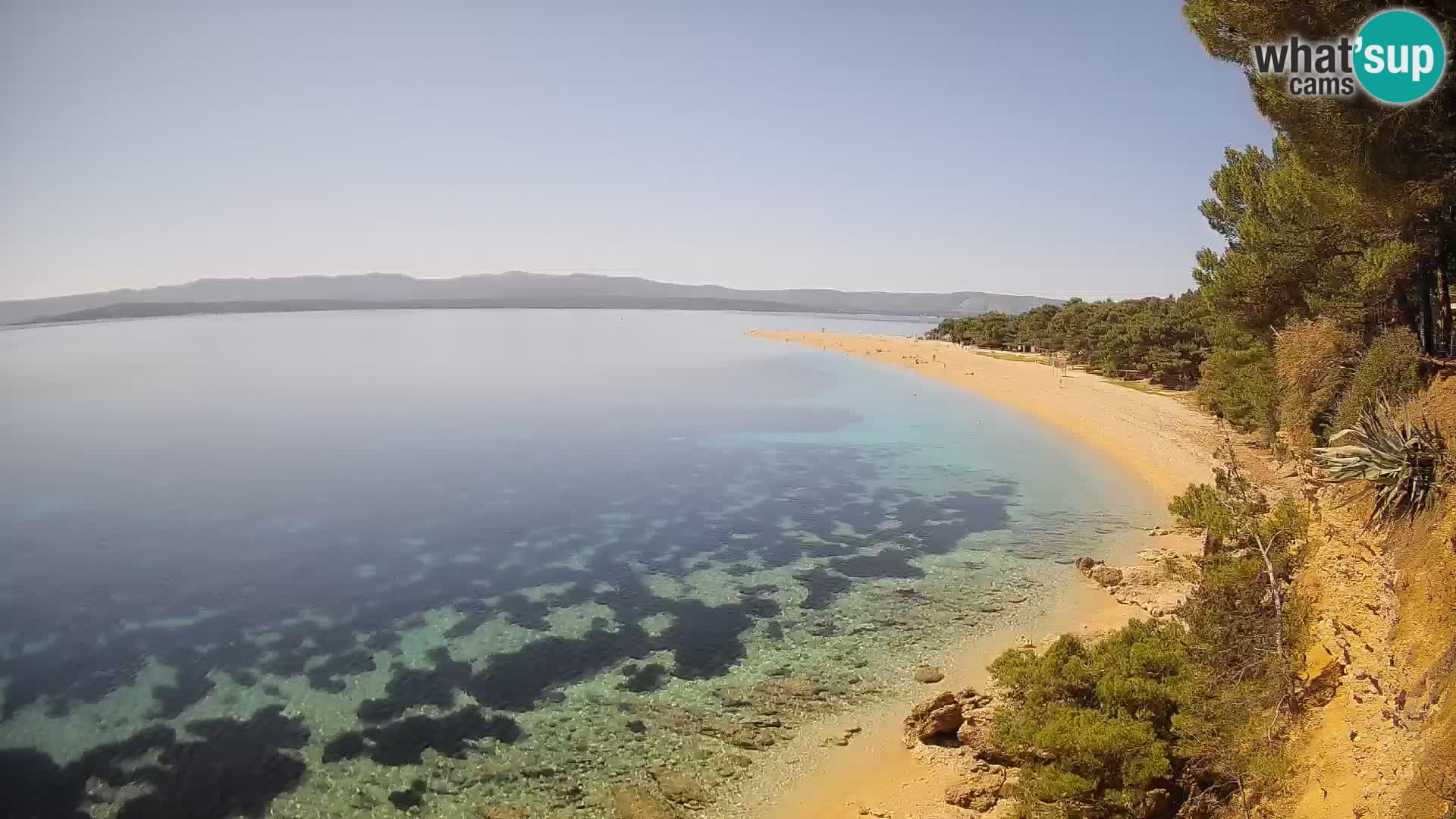 Webcam Bol Zlatni Rat – Live View from Brač Island