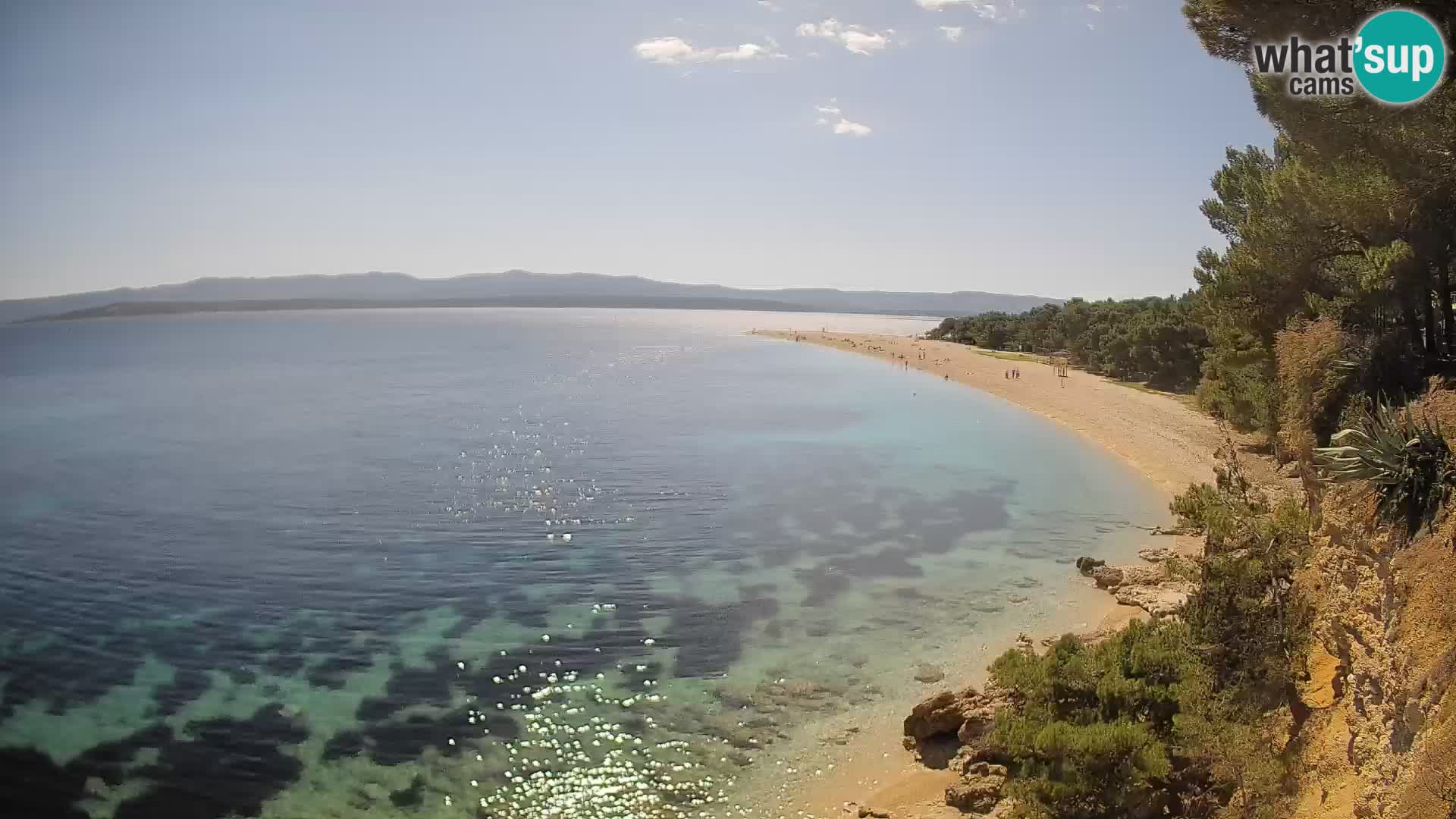 Webcam Bol Zlatni Rat – Live View from Brač Island
