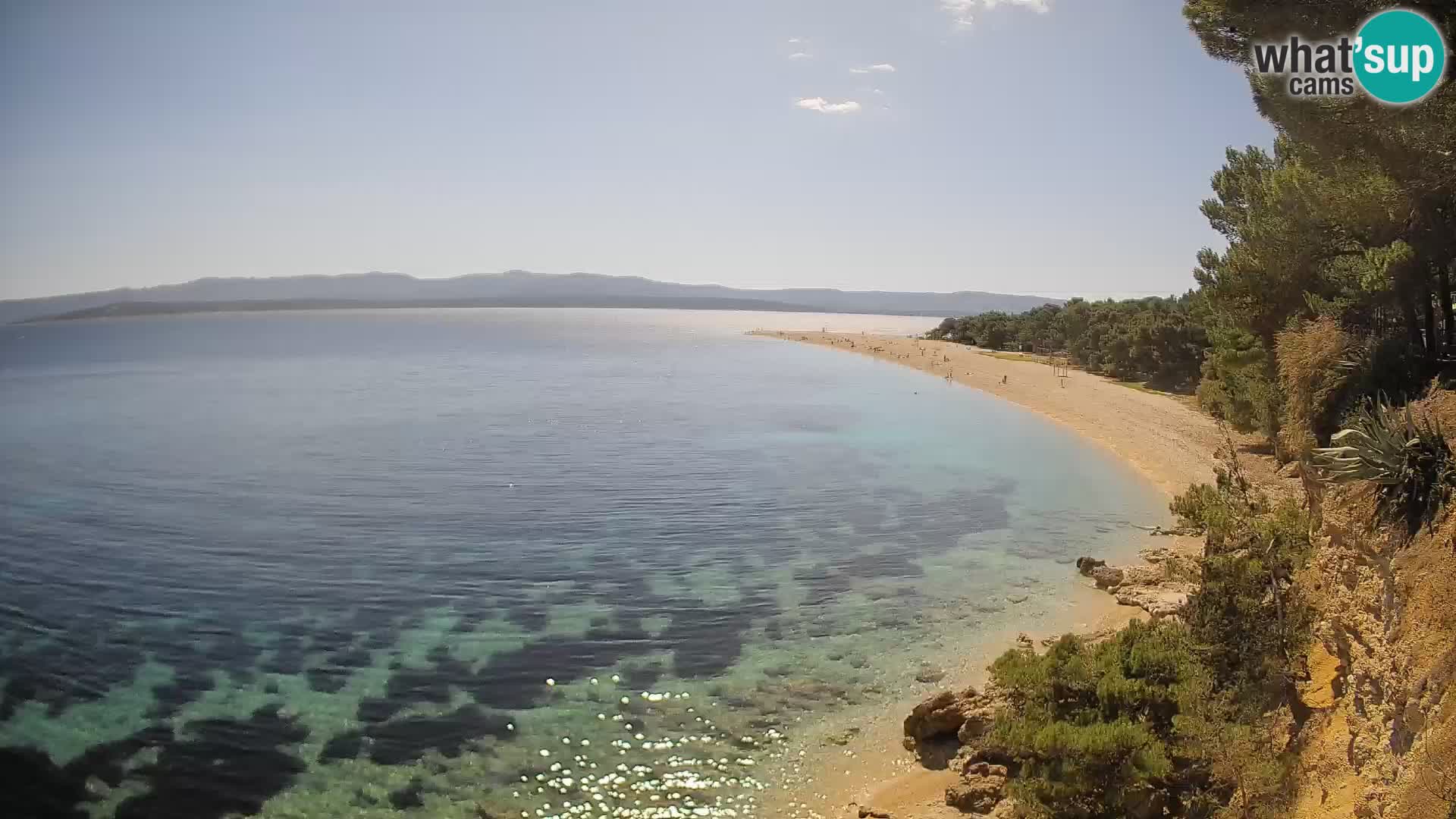 Webcam Bol Zlatni Rat – Vue en direct depuis l’île de Brač