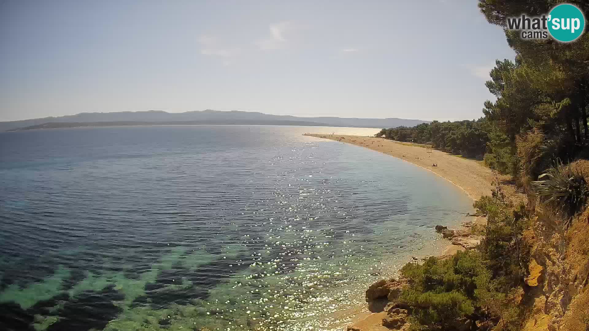 Webcam Bol Zlatni Rat – Vue en direct depuis l’île de Brač