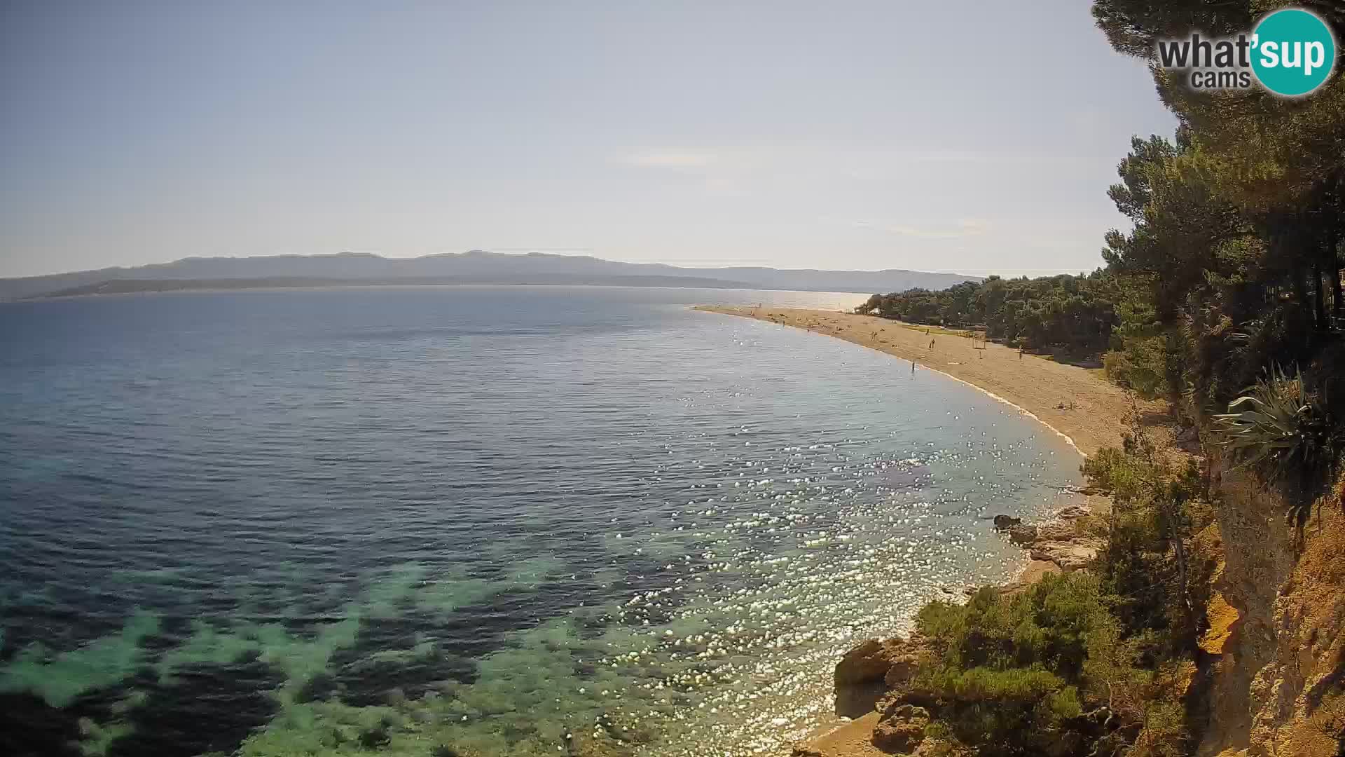 Webcam Bol Zlatni Rat – Live View from Brač Island