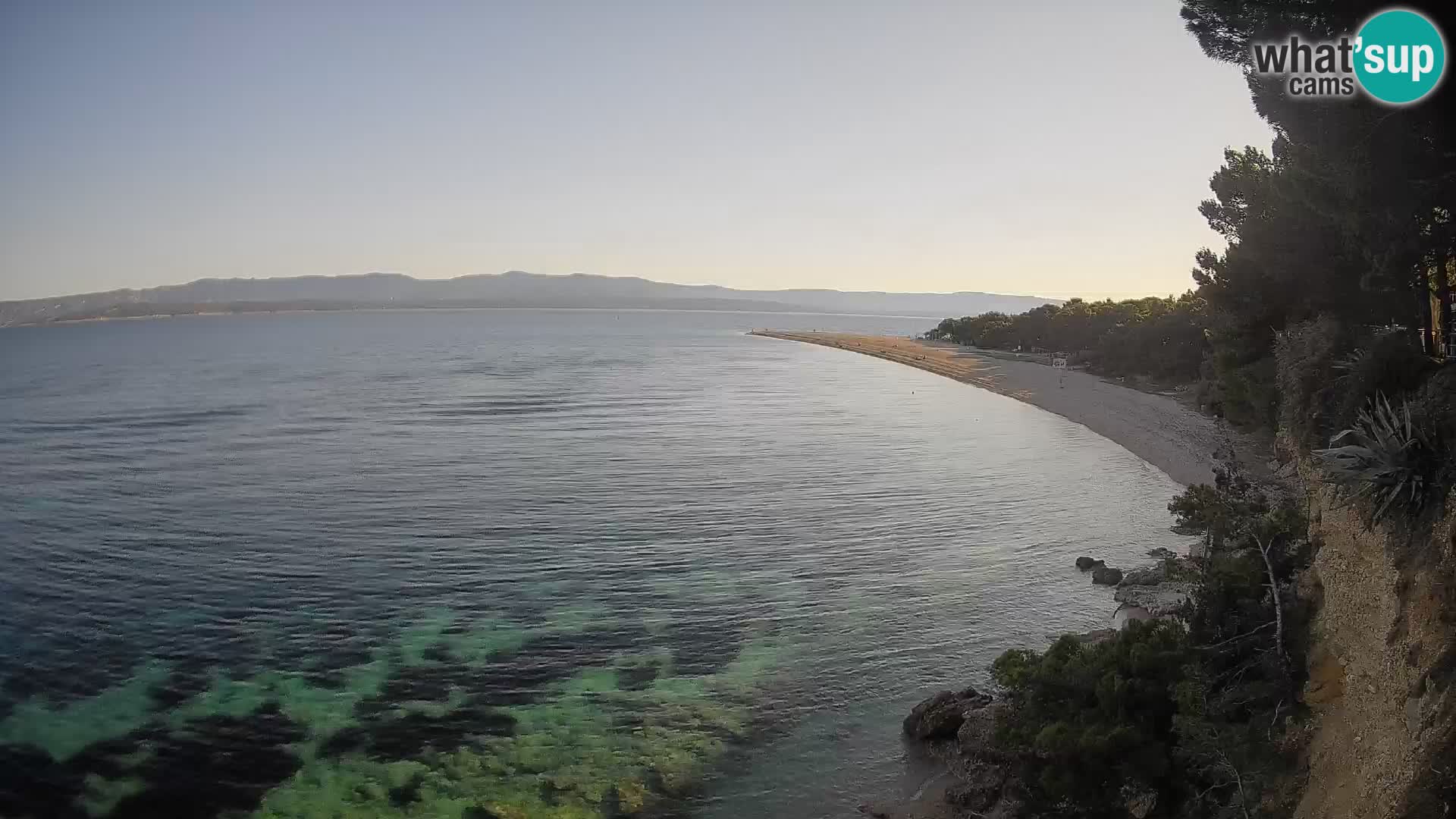 Web kamera Bol Zlatni Rat – Pogled uživo s otoka Brača