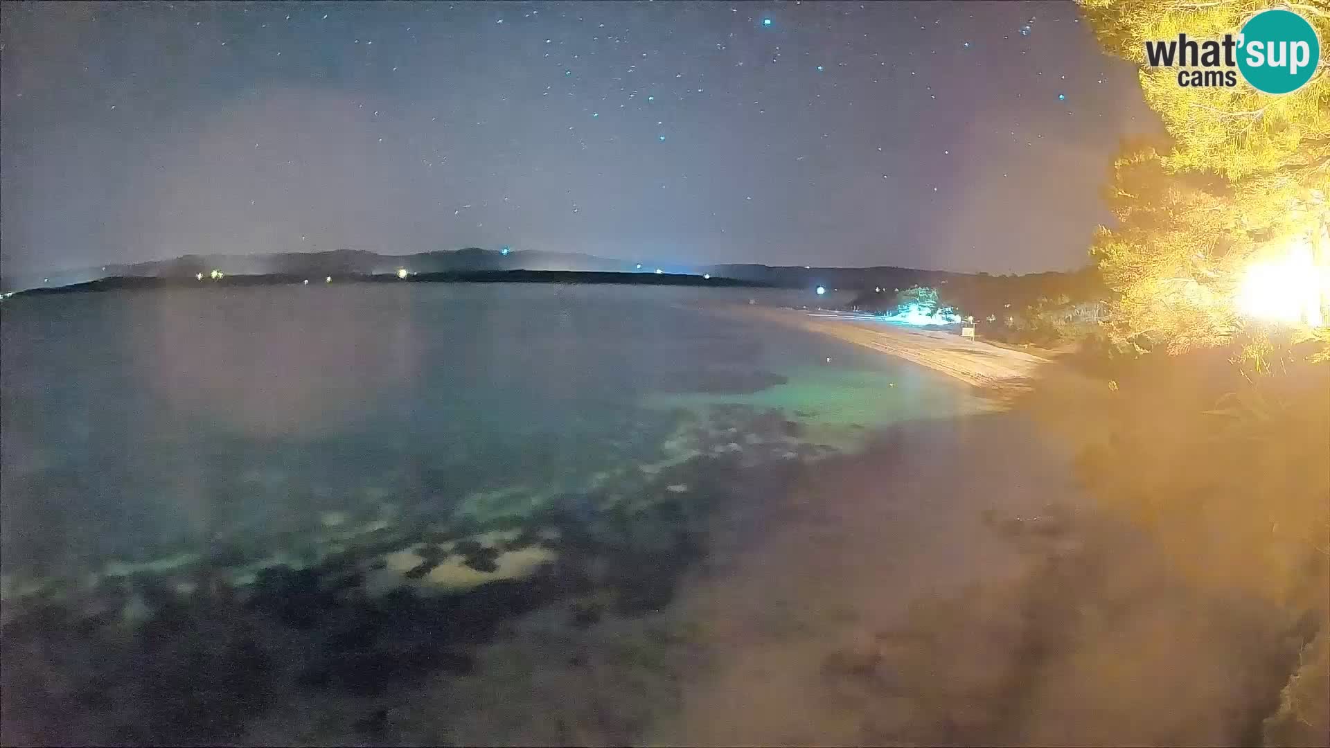 Webcam Bol Zlatni Rat – Vista en vivo desde la isla de Brač