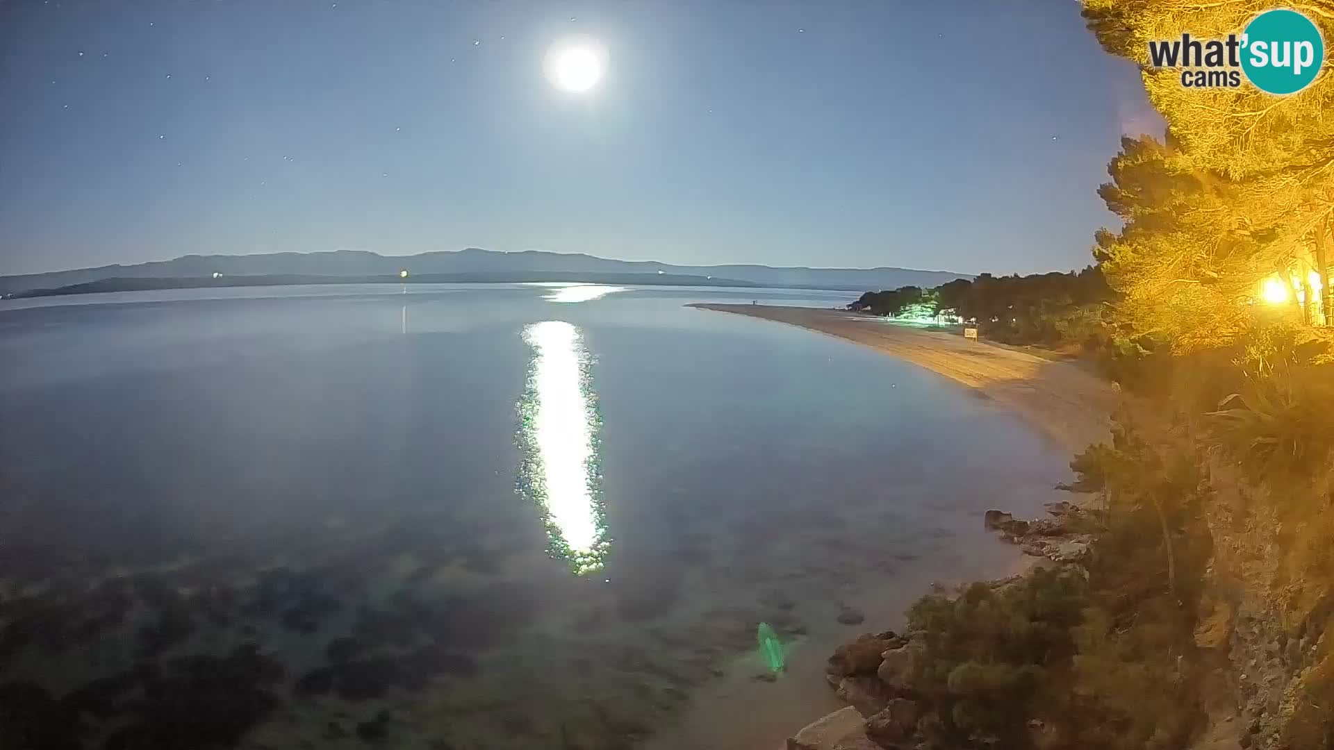 Webcam Bol Zlatni Rat – Vue en direct depuis l’île de Brač
