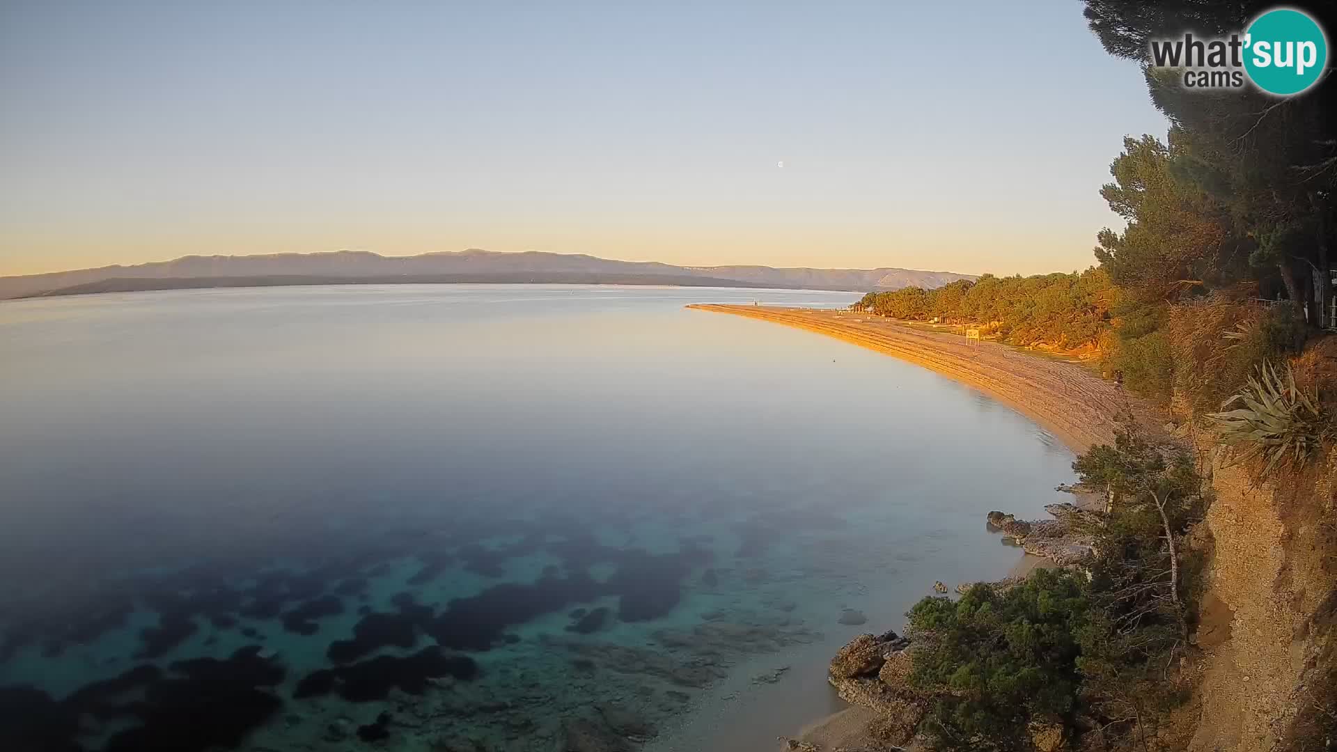 Webcam Bol Zlatni Rat – Vue en direct depuis l’île de Brač