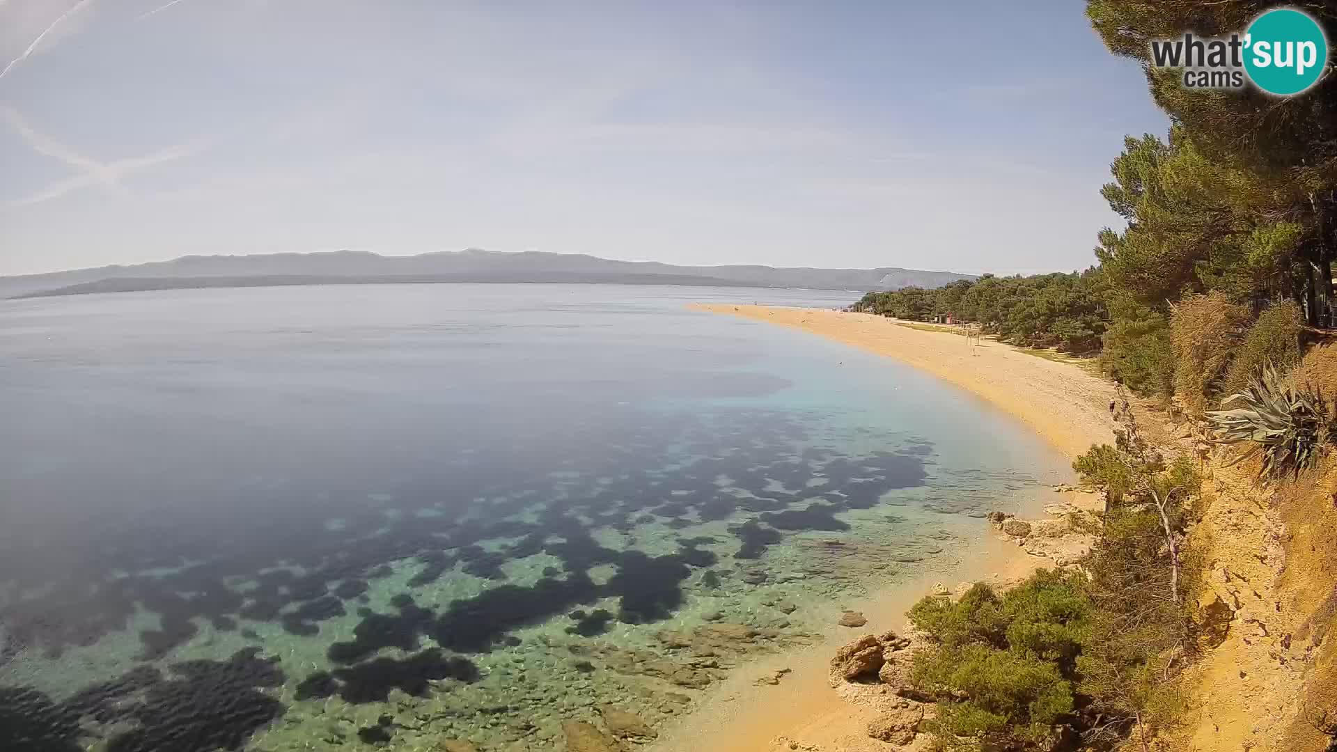 Webcam Bol Zlatni Rat – Vue en direct depuis l’île de Brač