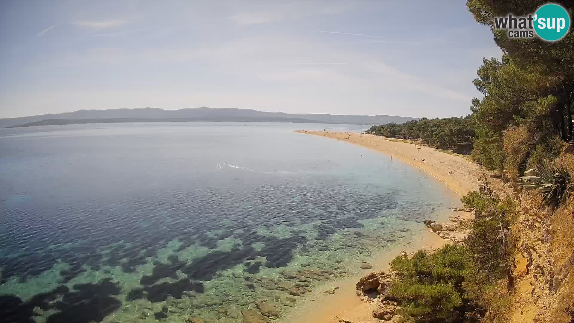 Webcam Bol Zlatni Rat – Vue en direct depuis l’île de Brač