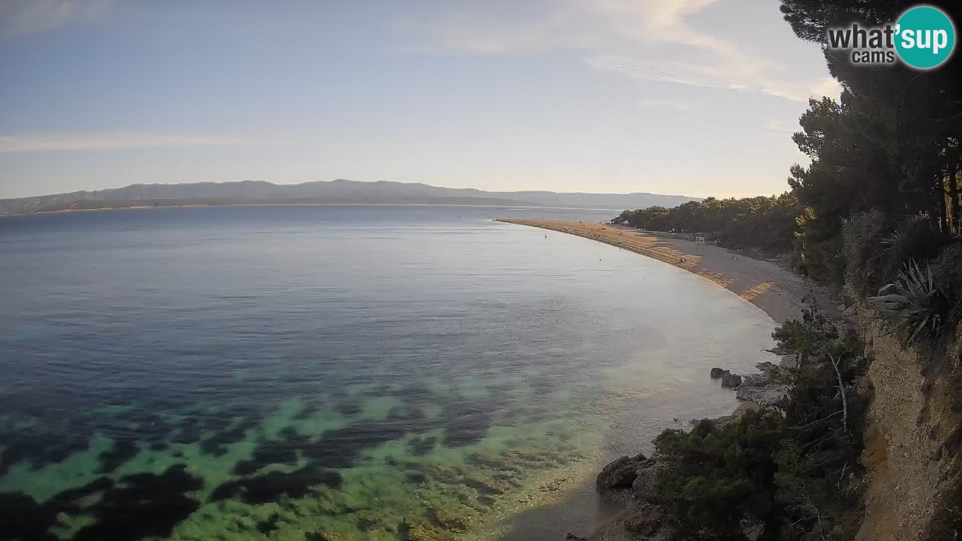 Webcam Bol Zlatni Rat – Live View from Brač Island