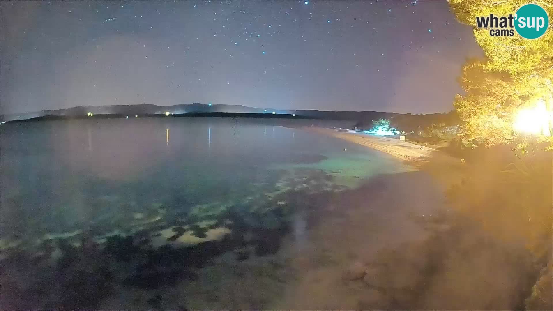 Webcam Bol Zlatni Rat – Vista en vivo desde la isla de Brač