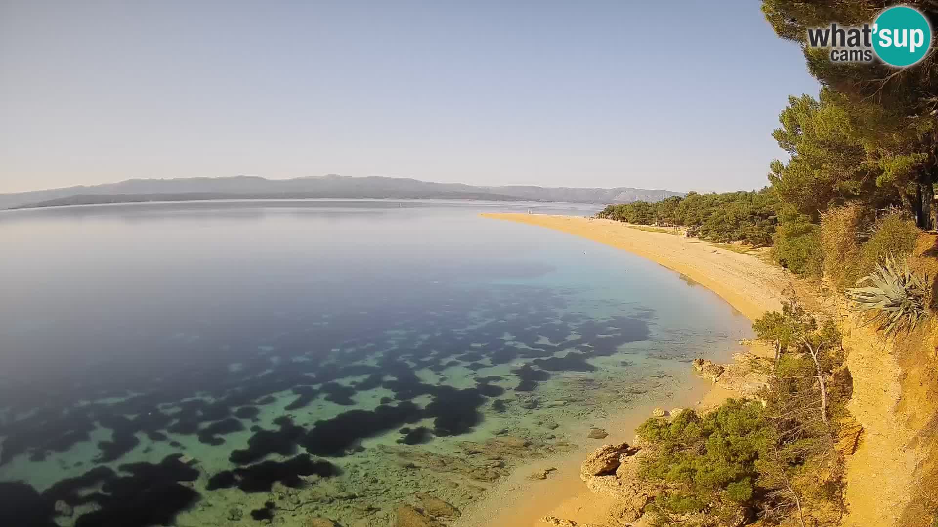 Webcam Bol Zlatni Rat – Live View from Brač Island