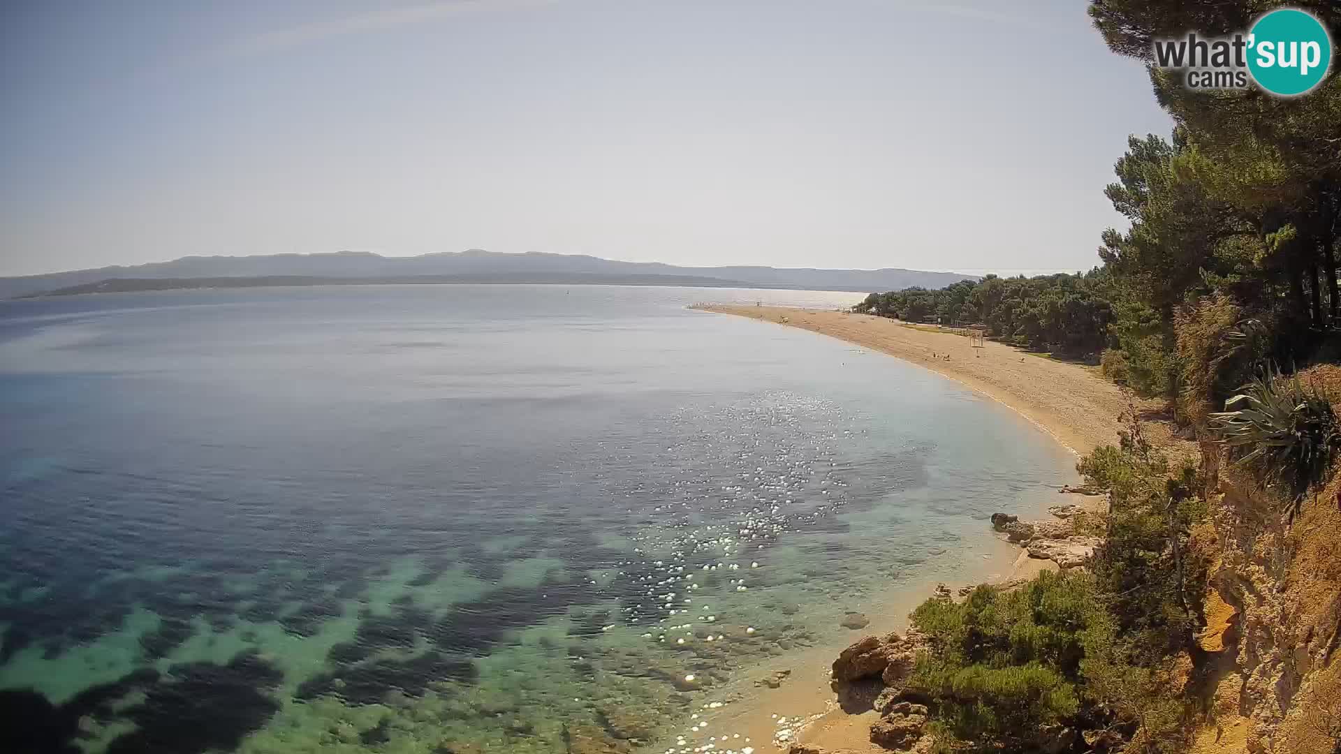 Webcam Bol Zlatni Rat – Vue en direct depuis l’île de Brač