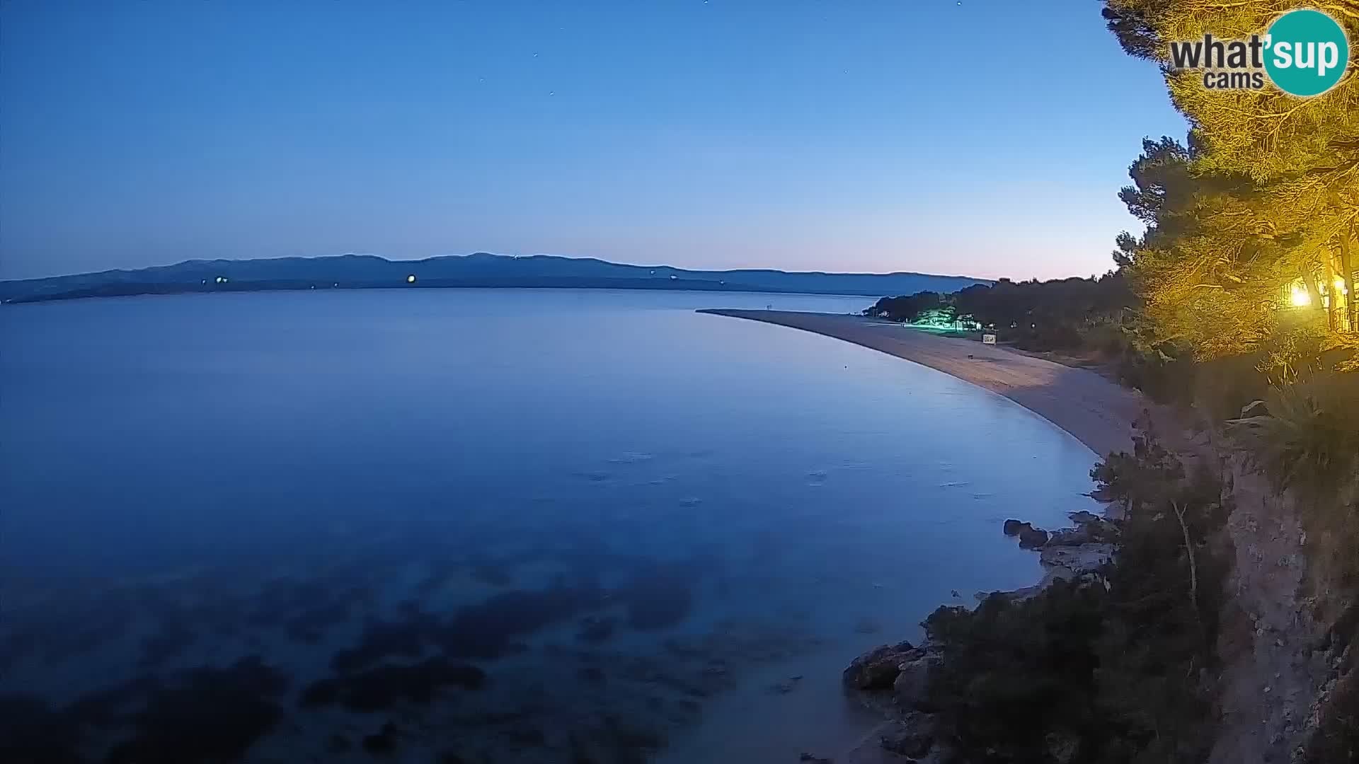 Webcam Bol Zlatni Rat – Vista en vivo desde la isla de Brač
