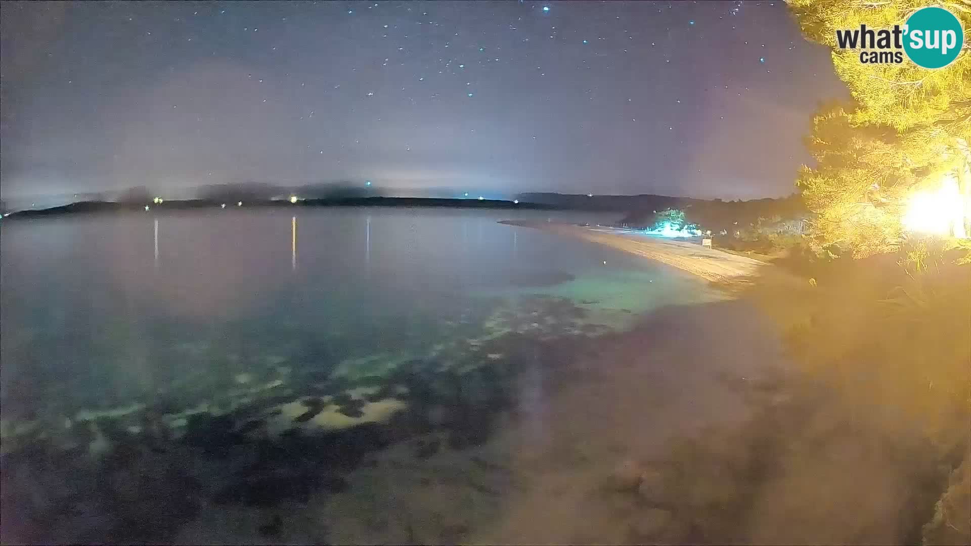 Webcam Bol Zlatni Rat – Vista en vivo desde la isla de Brač