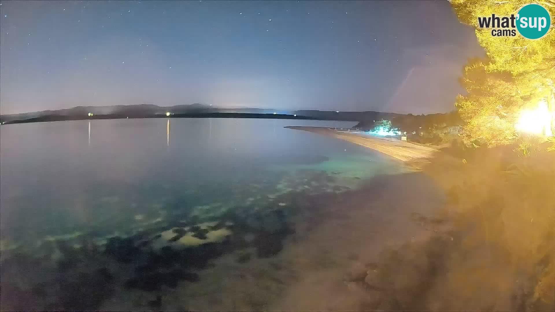Webcam Zlatni Rat Bol – Liveblick vom berühmten Strand auf Brač