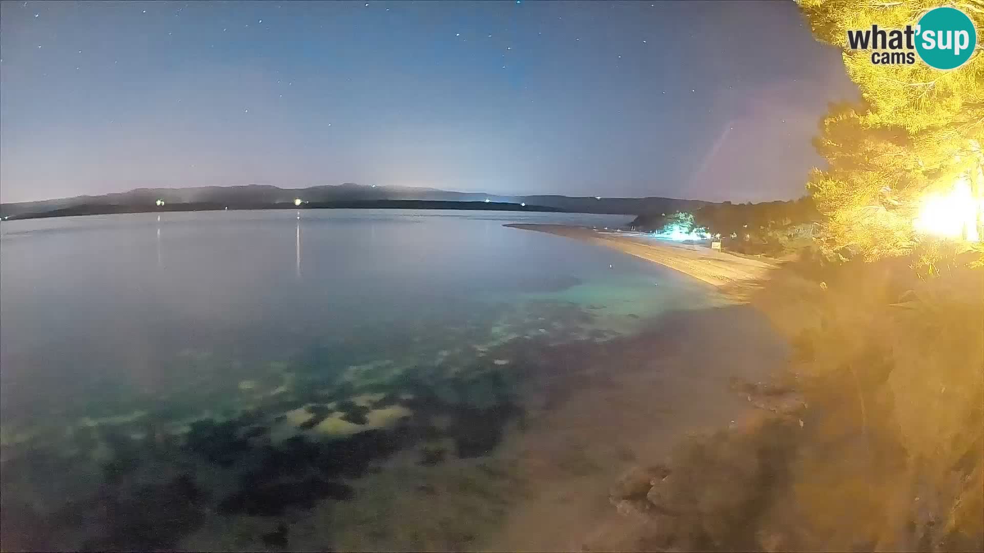 Webcam Zlatni Rat Bol – Liveblick vom berühmten Strand auf Brač