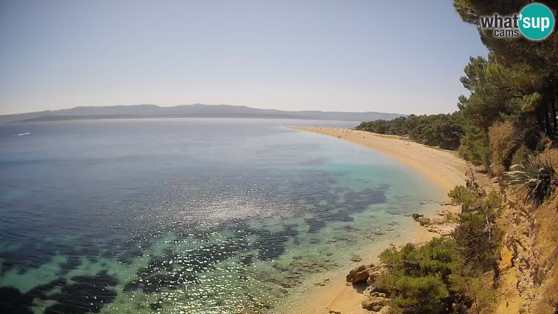 Webcam Bol Zlatni Rat – Vue en direct depuis l’île de Brač