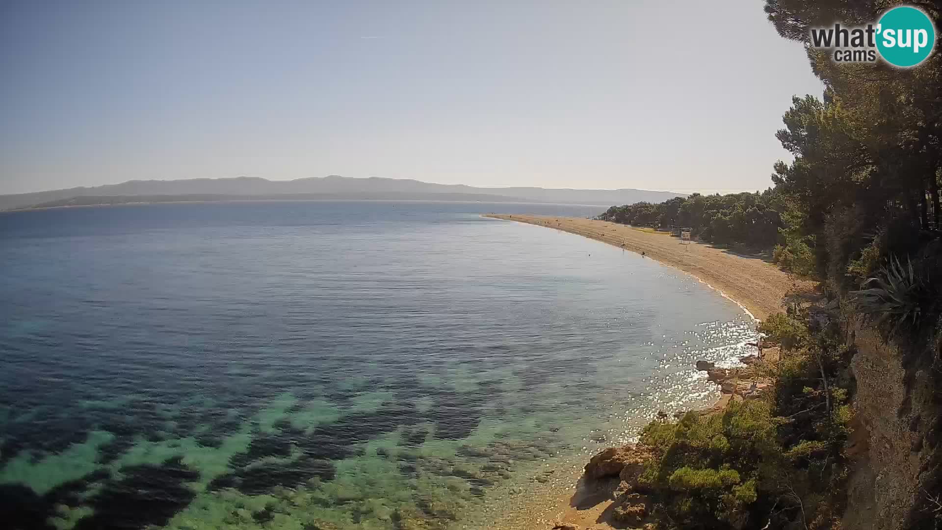 Webcam Bol Zlatni Rat – Diretta dalla spiaggia più famosa di Brač