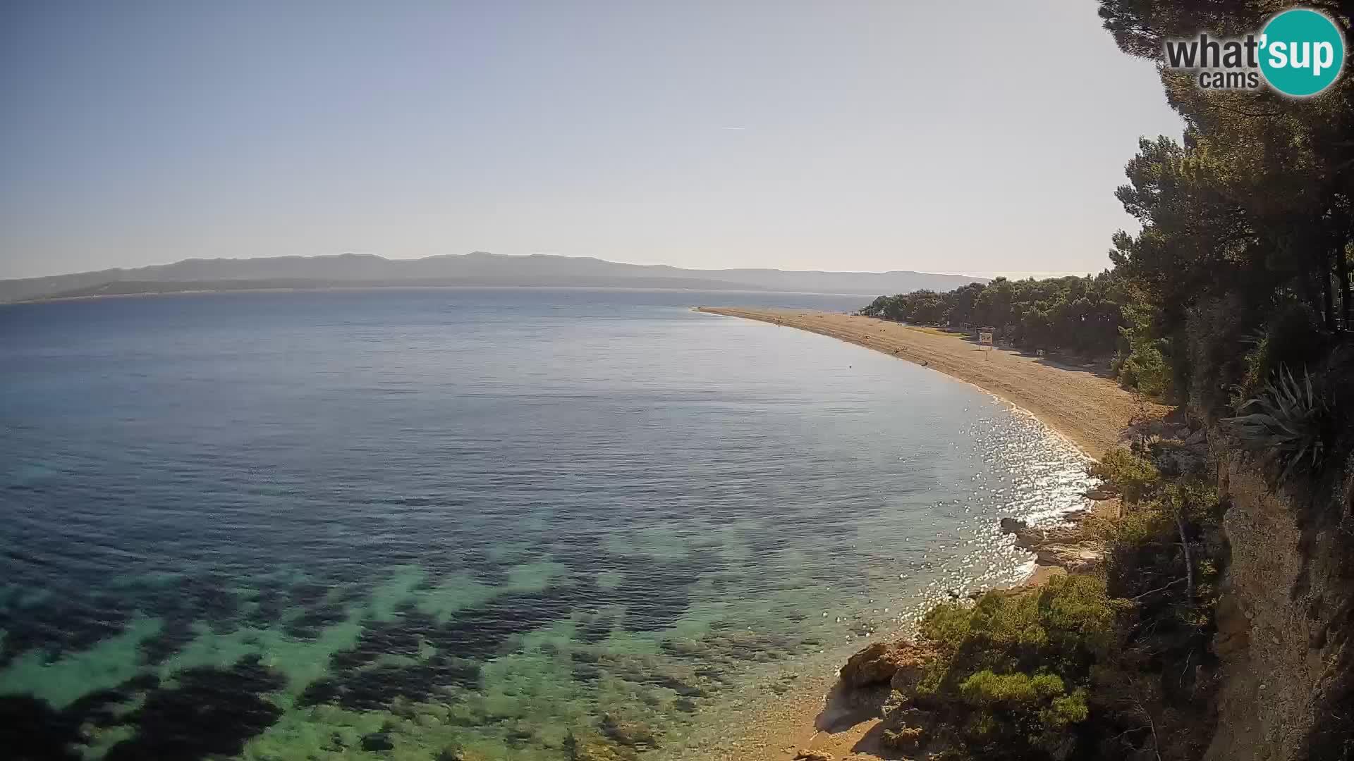 Webcam Bol Zlatni Rat – Live View from Brač Island