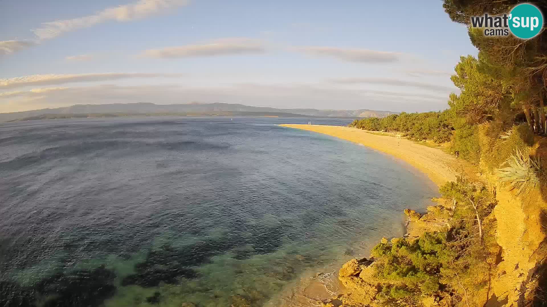 Webcam Bol Zlatni Rat – Live View from Brač Island