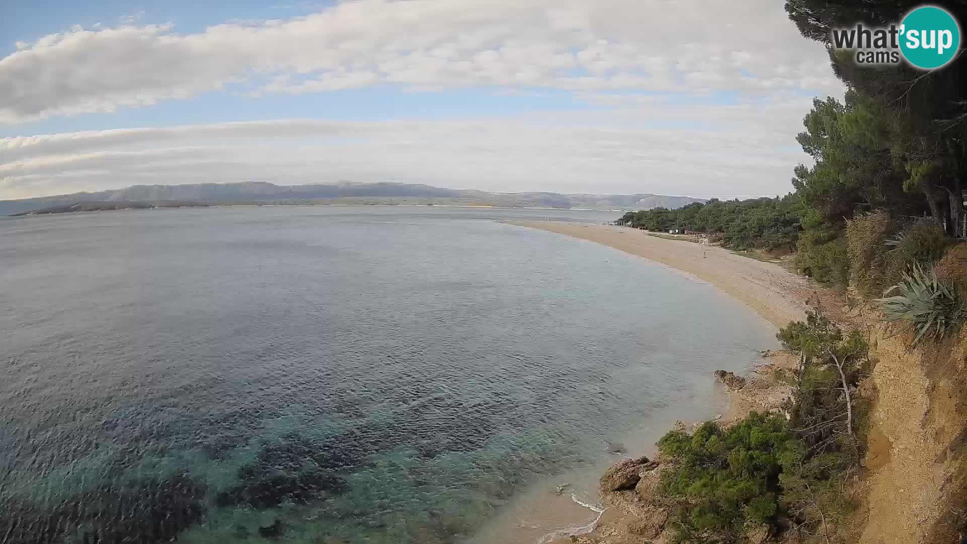 Webcam Bol Zlatni Rat – Vue en direct depuis l’île de Brač