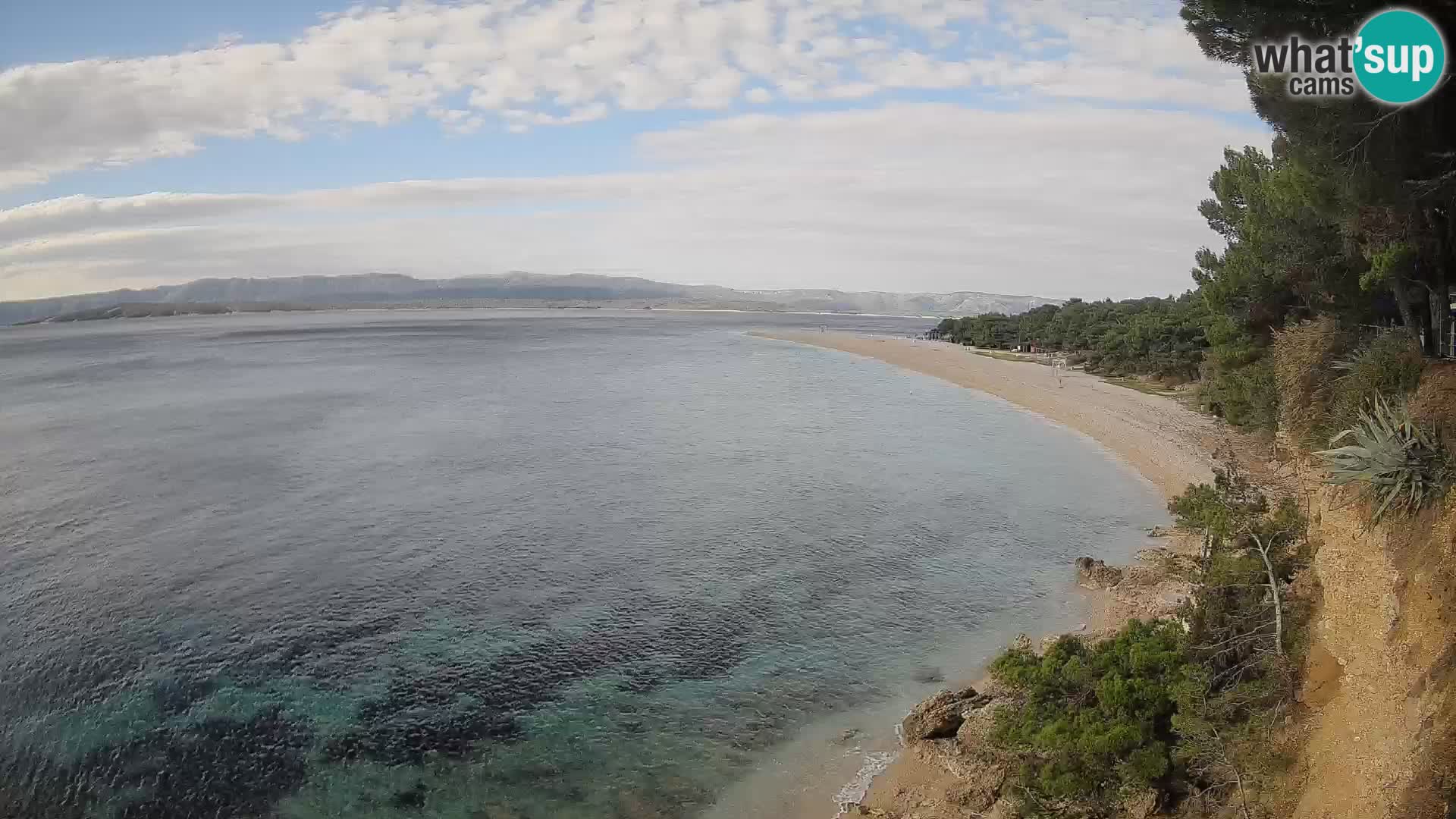 Webcam Bol Zlatni Rat – Live View from Brač Island