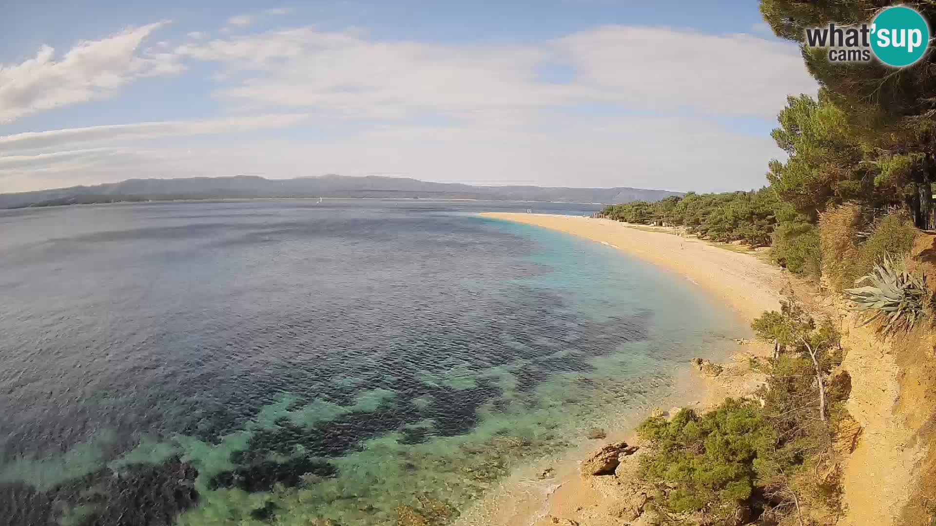 Webcam Bol Zlatni Rat – Diretta dalla spiaggia più famosa di Brač