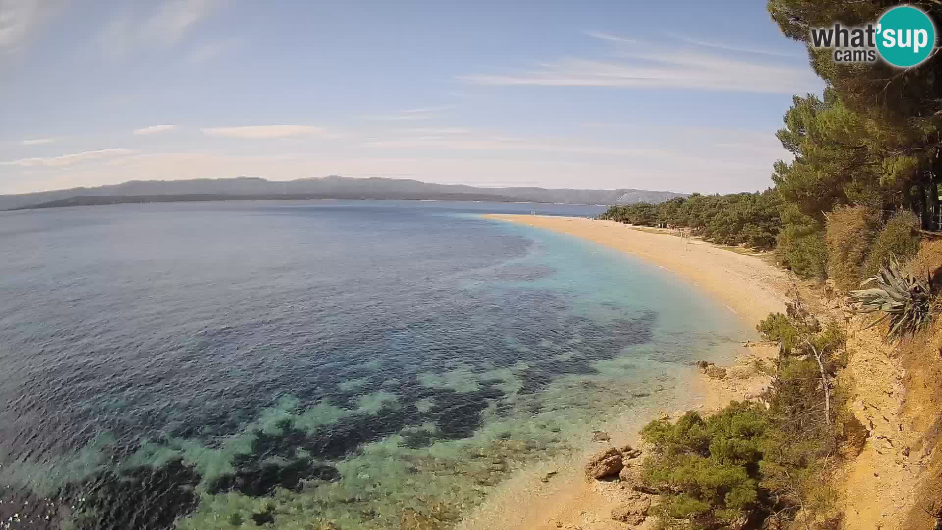 Webcam Bol Zlatni Rat – Live View from Brač Island