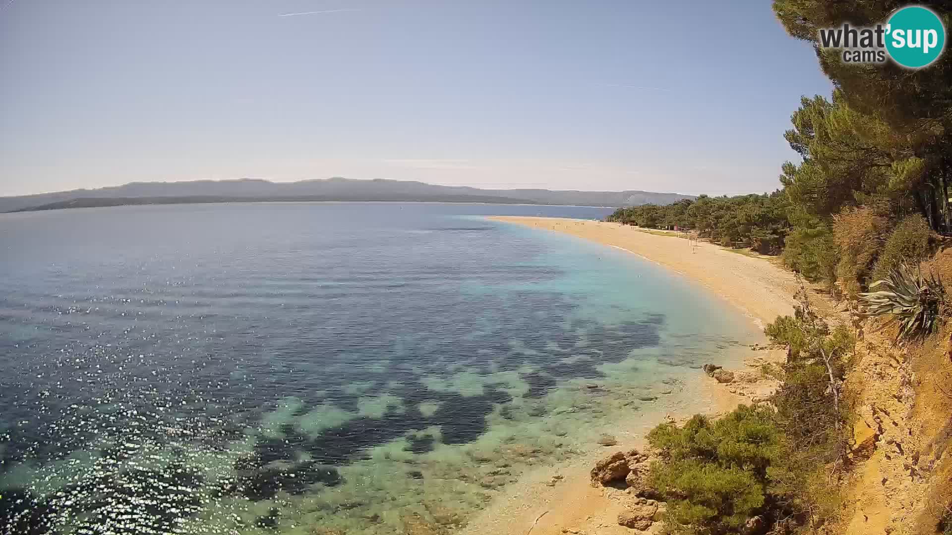 Webcam Bol Zlatni Rat – Live View from Brač Island