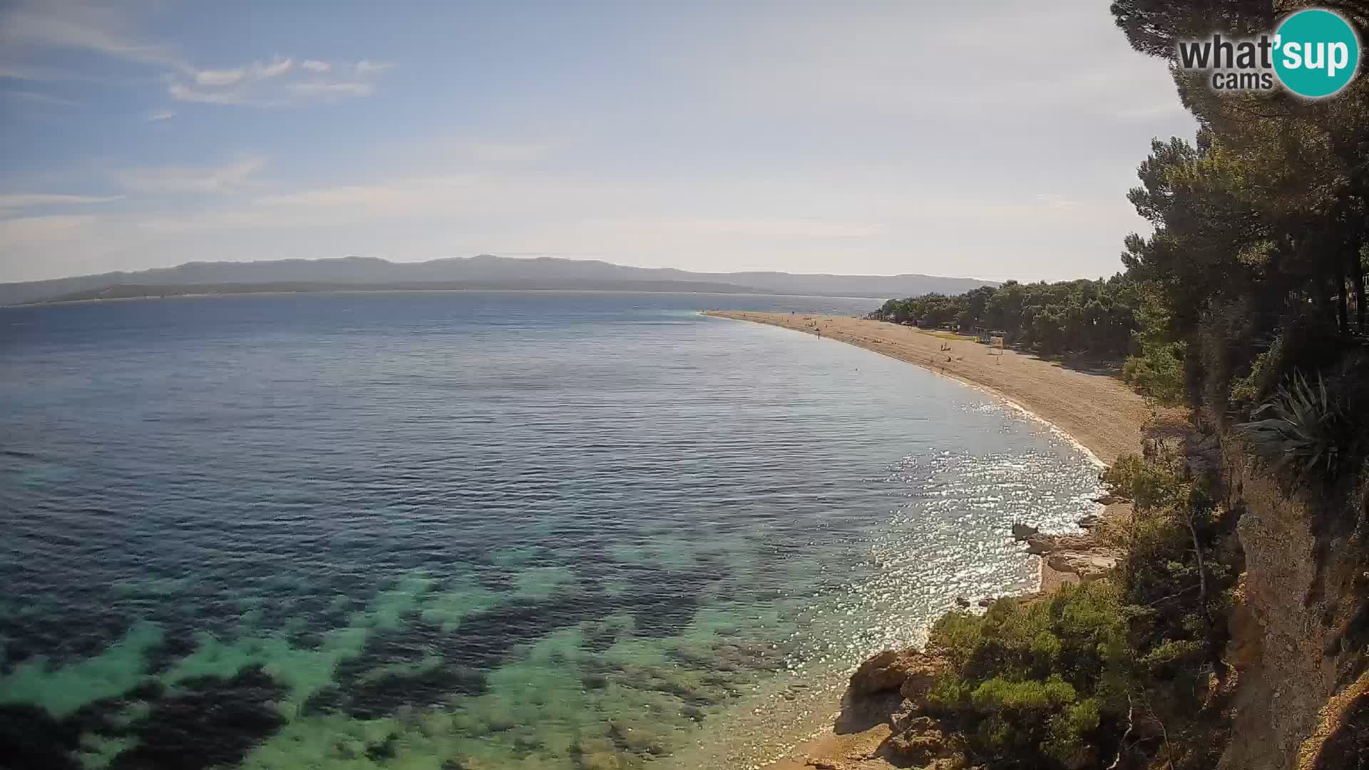 Webcam Bol Zlatni Rat – Live View from Brač Island