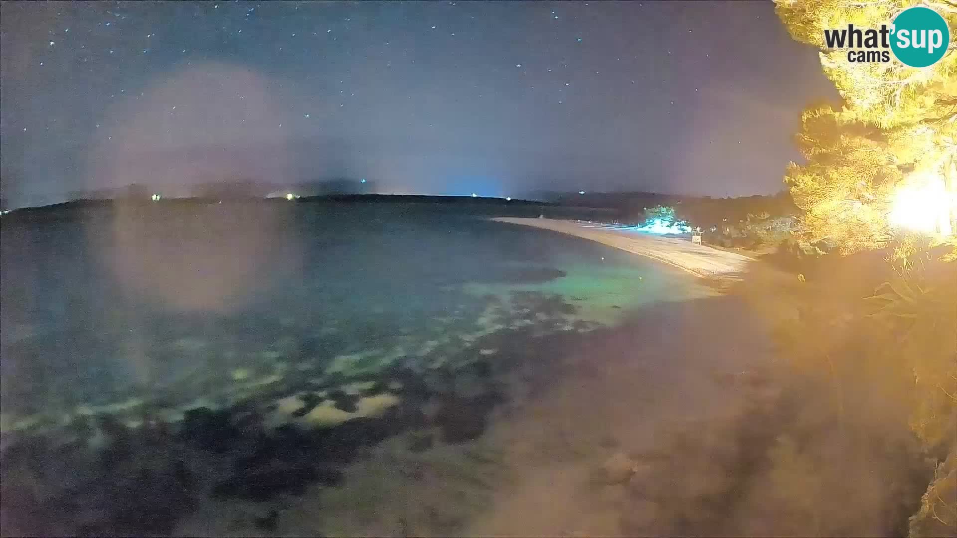 Webcam Zlatni Rat Bol – Liveblick vom berühmten Strand auf Brač