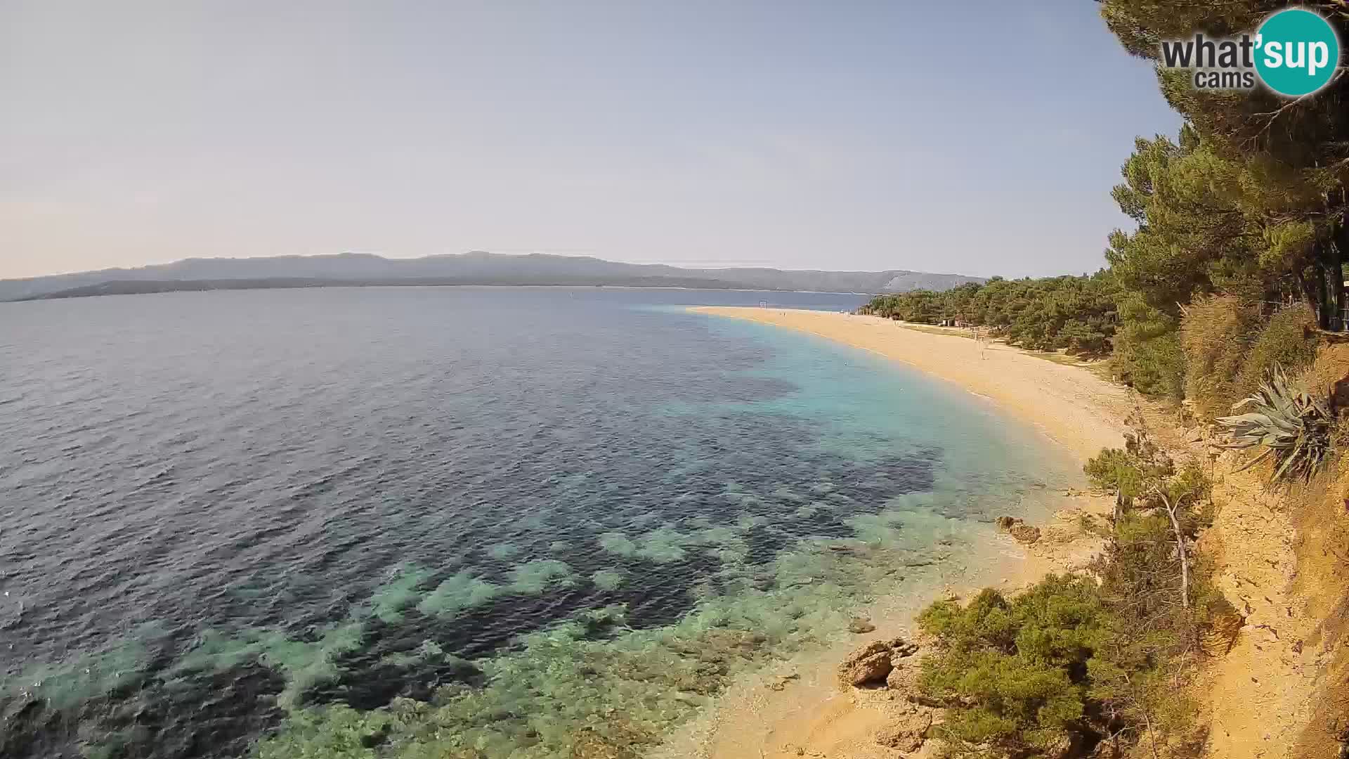 Webcam Bol Zlatni Rat – Live View from Brač Island