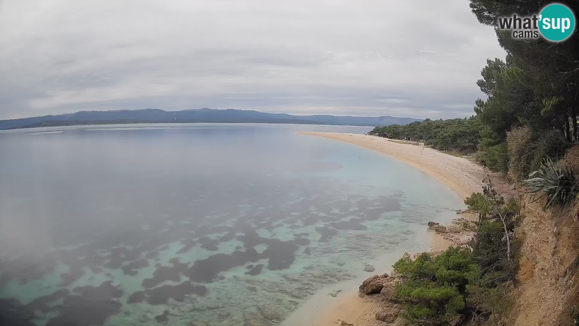 Webcam Bol Zlatni Rat – Vue en direct depuis l’île de Brač