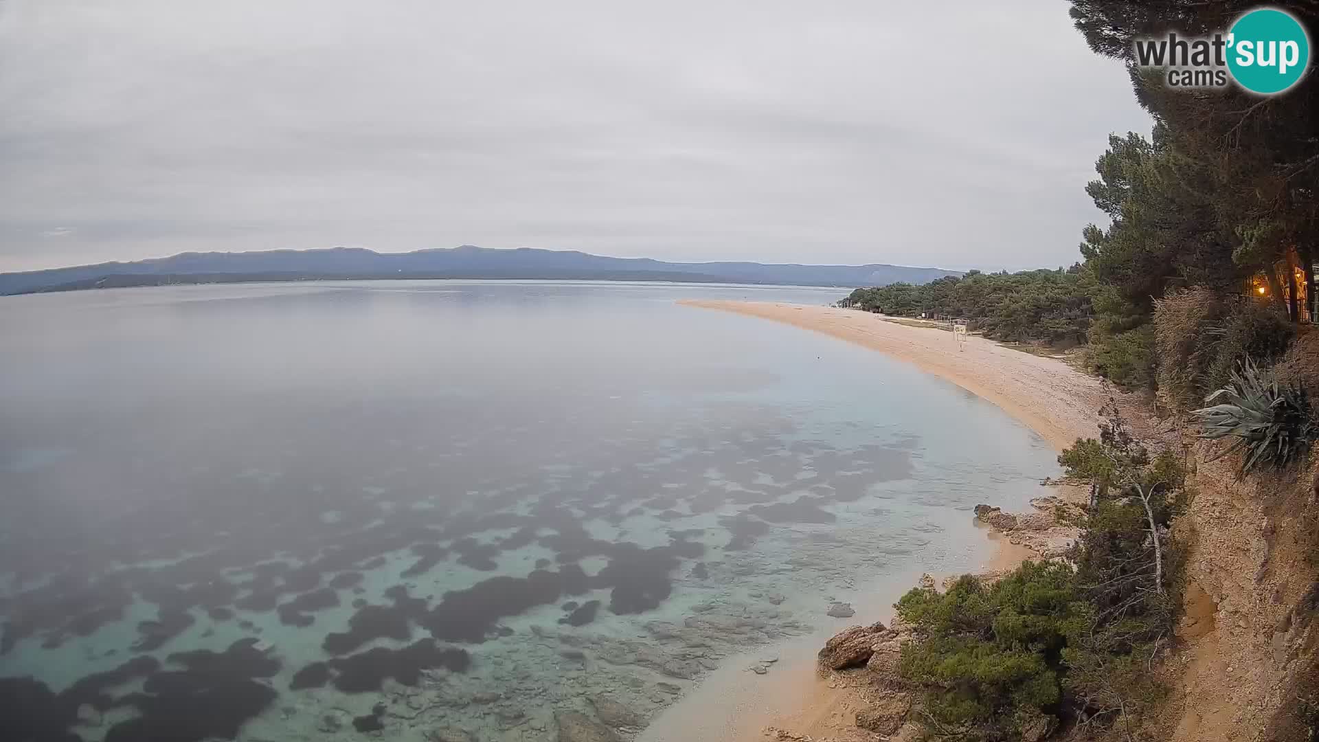 Webcam Bol Zlatni Rat – Vue en direct depuis l’île de Brač