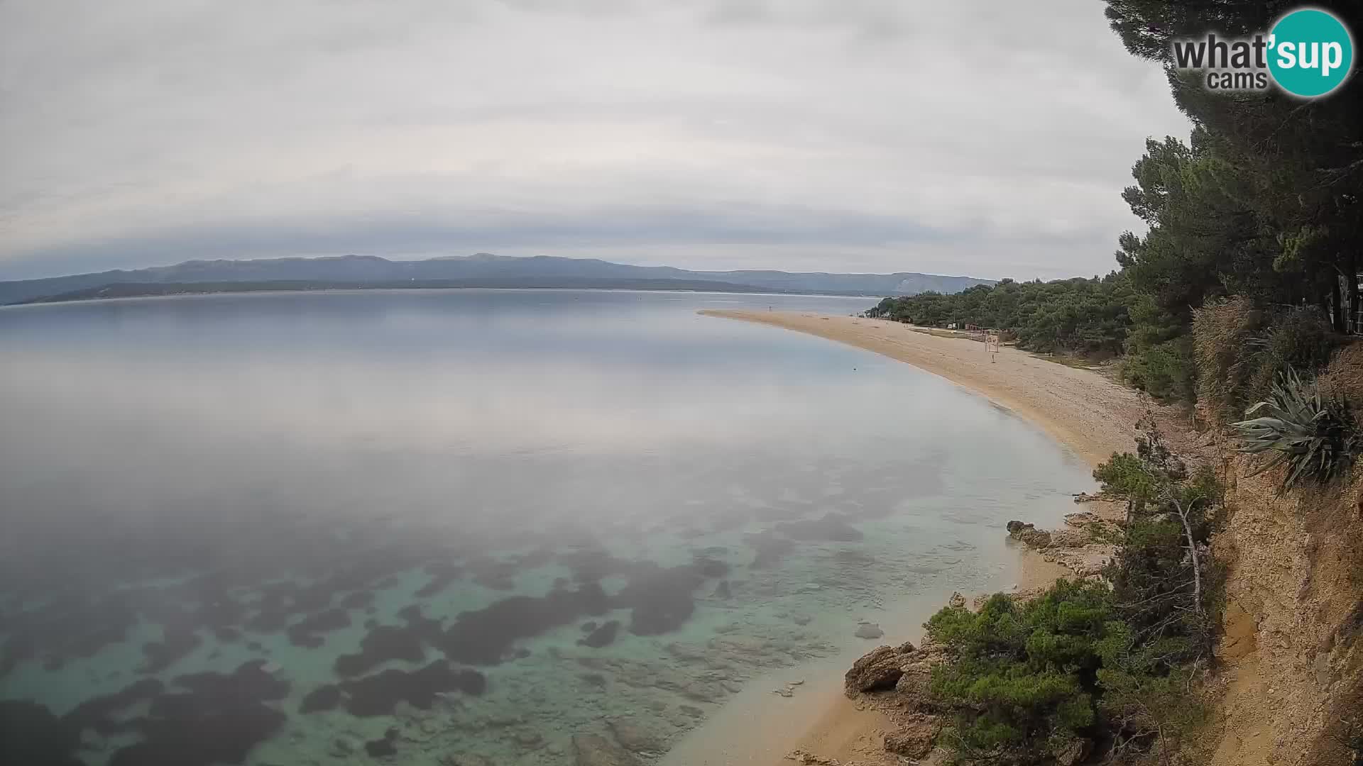 Web kamera Bol Zlatni Rat – Pogled uživo s otoka Brača