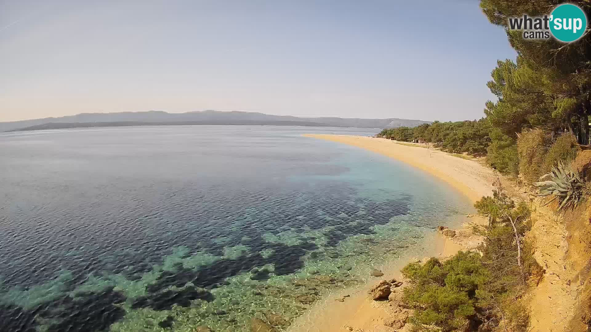 Webcam Bol Zlatni Rat – Live View from Brač Island