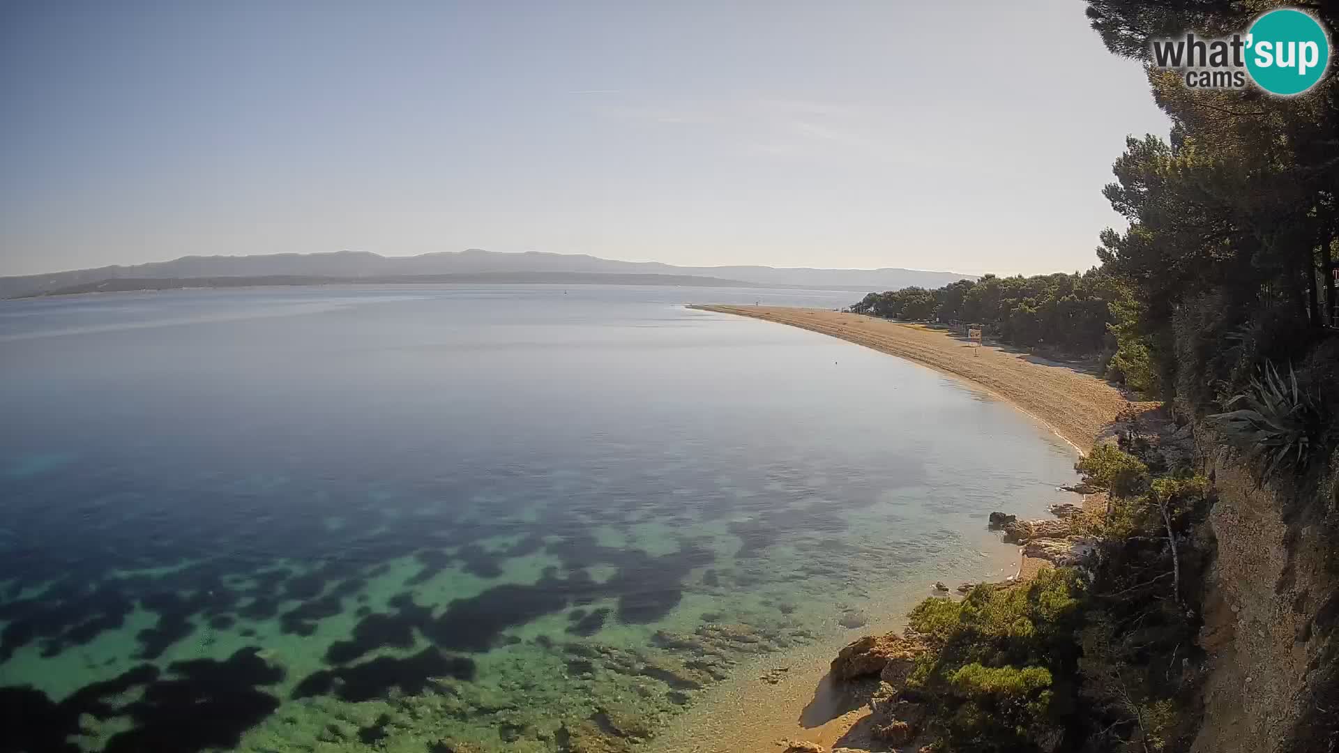 Webcam Bol Zlatni Rat – Vue en direct depuis l’île de Brač