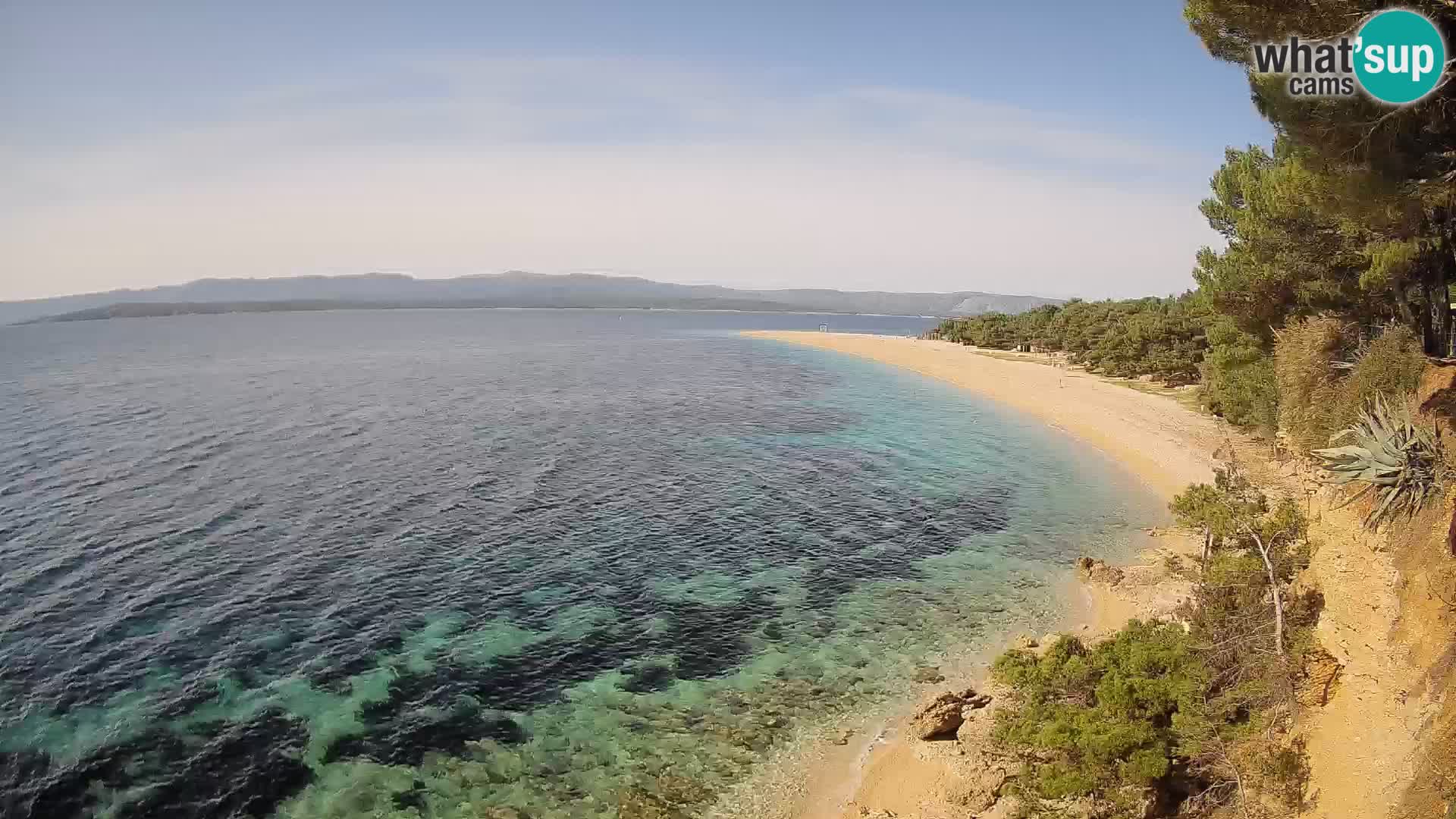 Webcam Bol Zlatni Rat – Live View from Brač Island