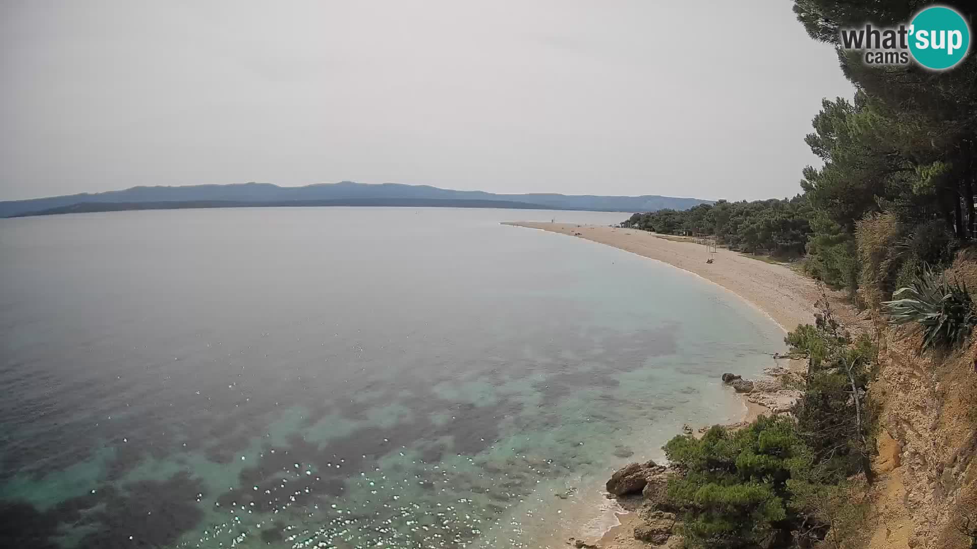 Webcam Bol Zlatni Rat – Vue en direct depuis l’île de Brač