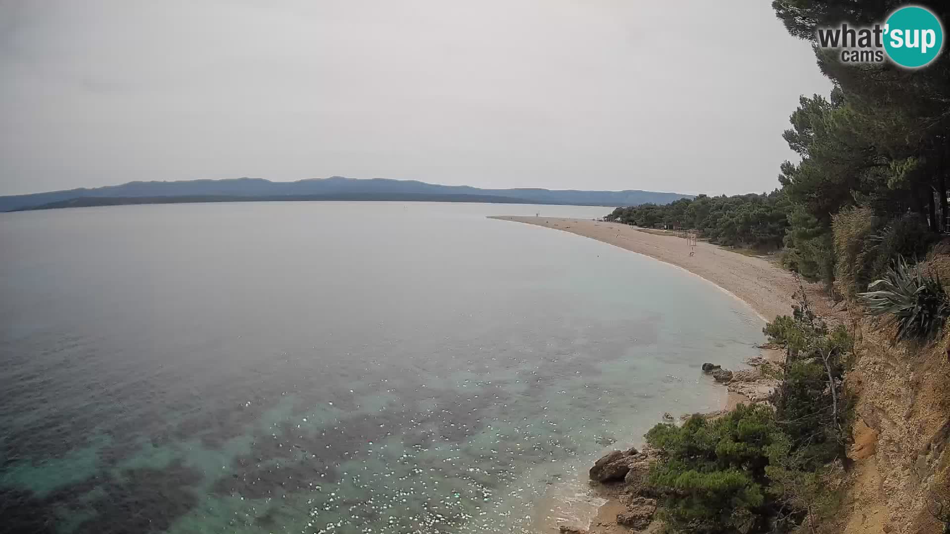 Webcam Bol Zlatni Rat – Vue en direct depuis l’île de Brač