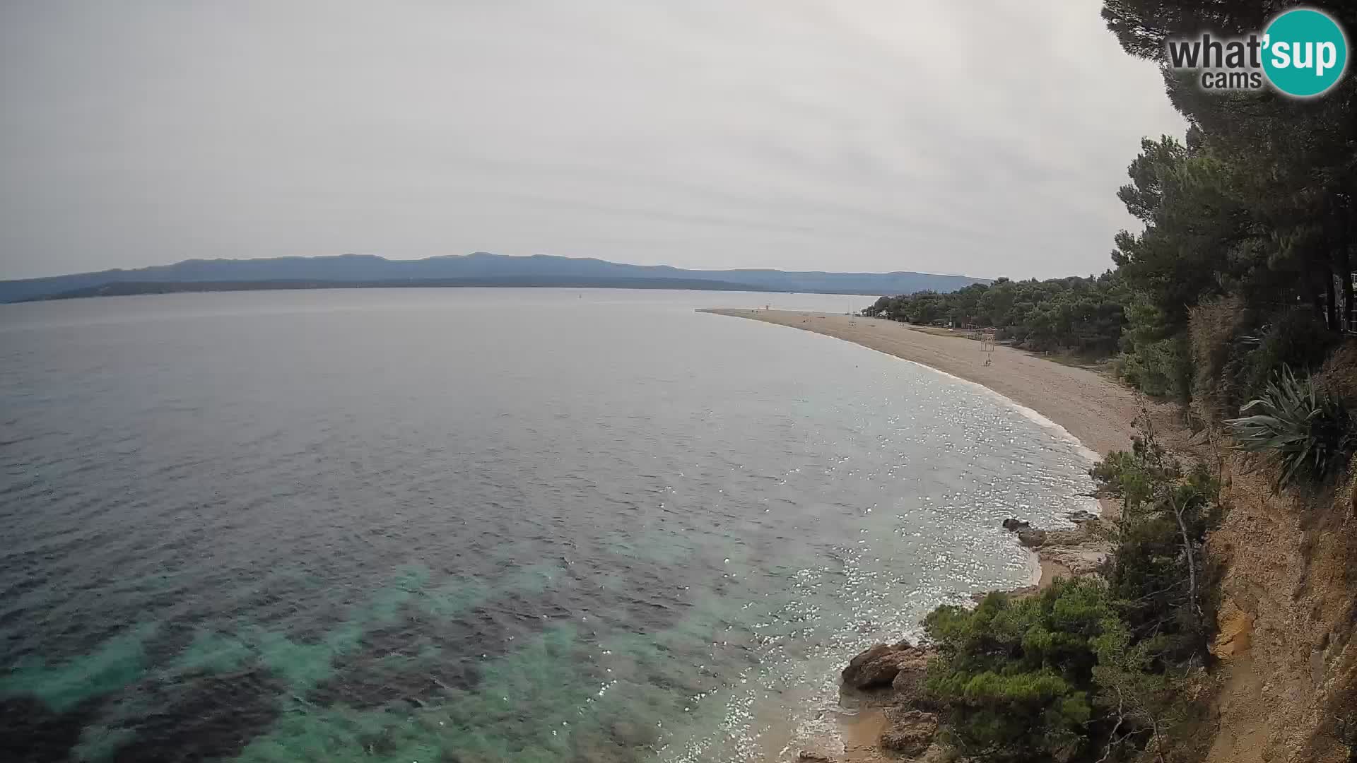 Webcam Bol Zlatni Rat – Vue en direct depuis l’île de Brač