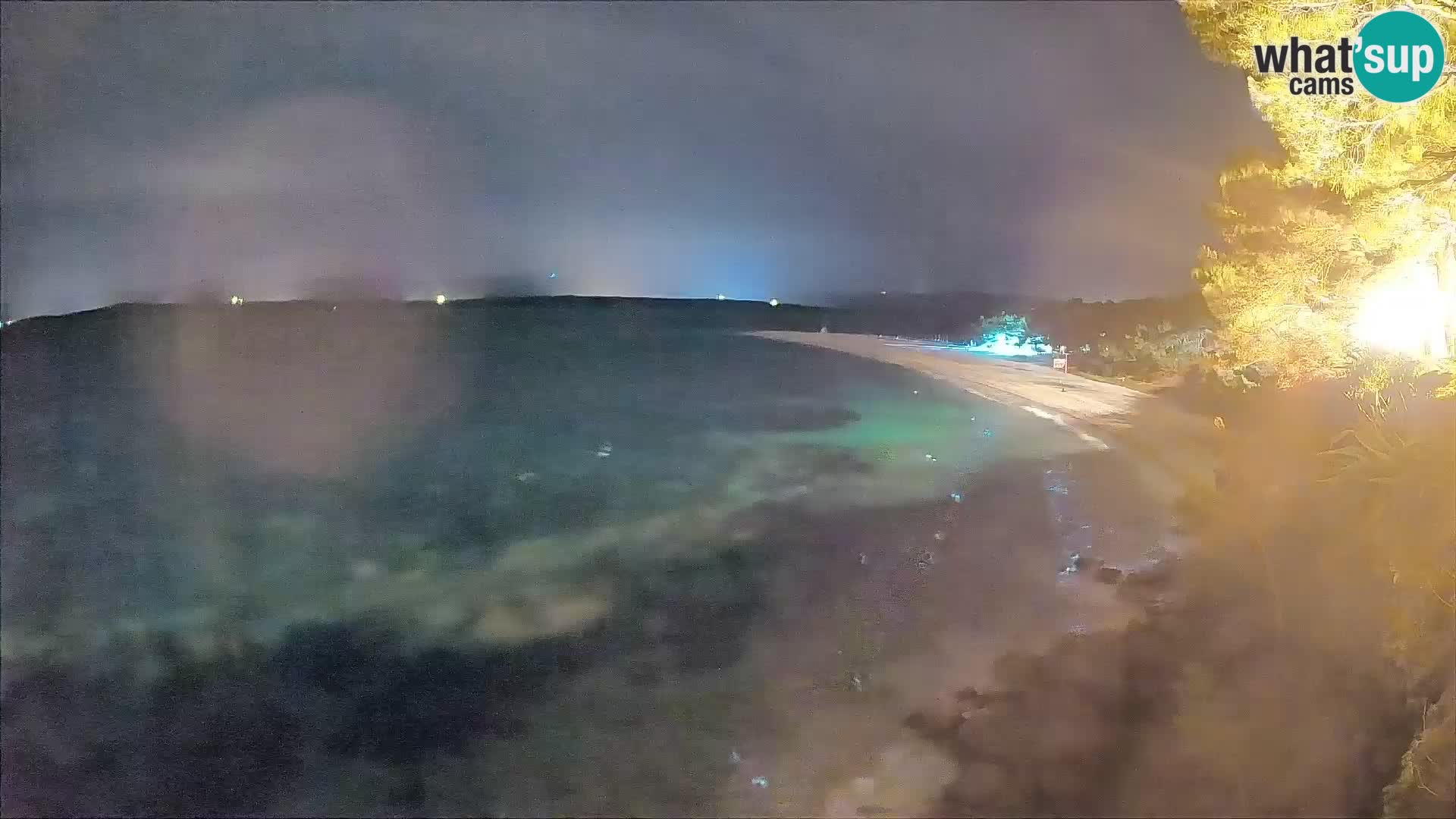 Webcam Zlatni Rat Bol – Liveblick vom berühmten Strand auf Brač
