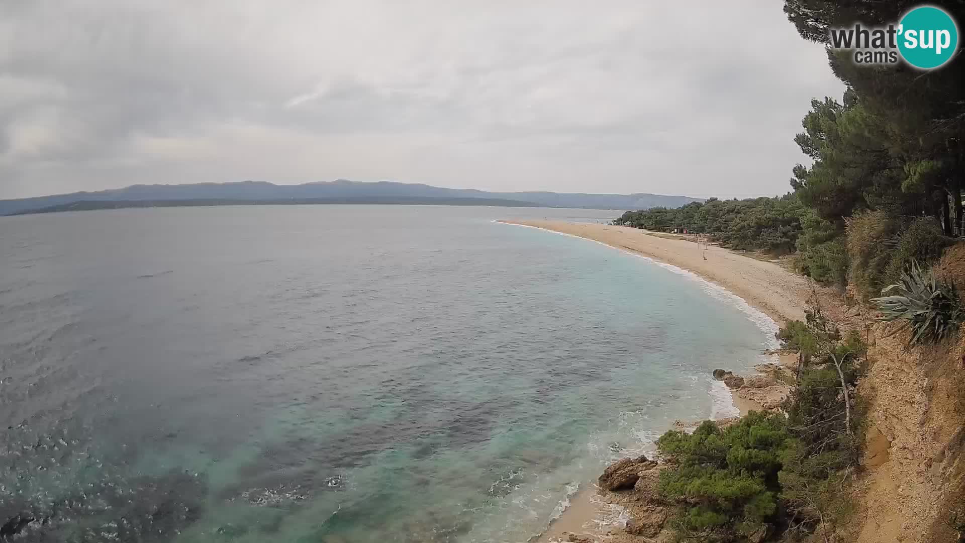 Webcam Bol Zlatni Rat – Vue en direct depuis l’île de Brač