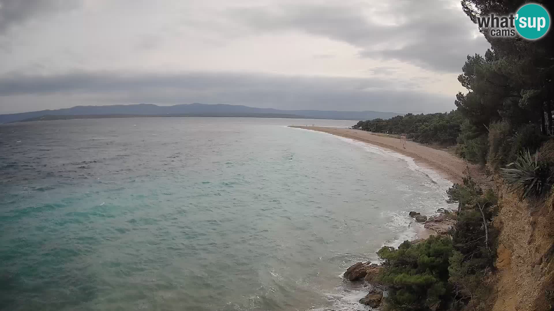 Webcam Bol Zlatni Rat – Live View from Brač Island