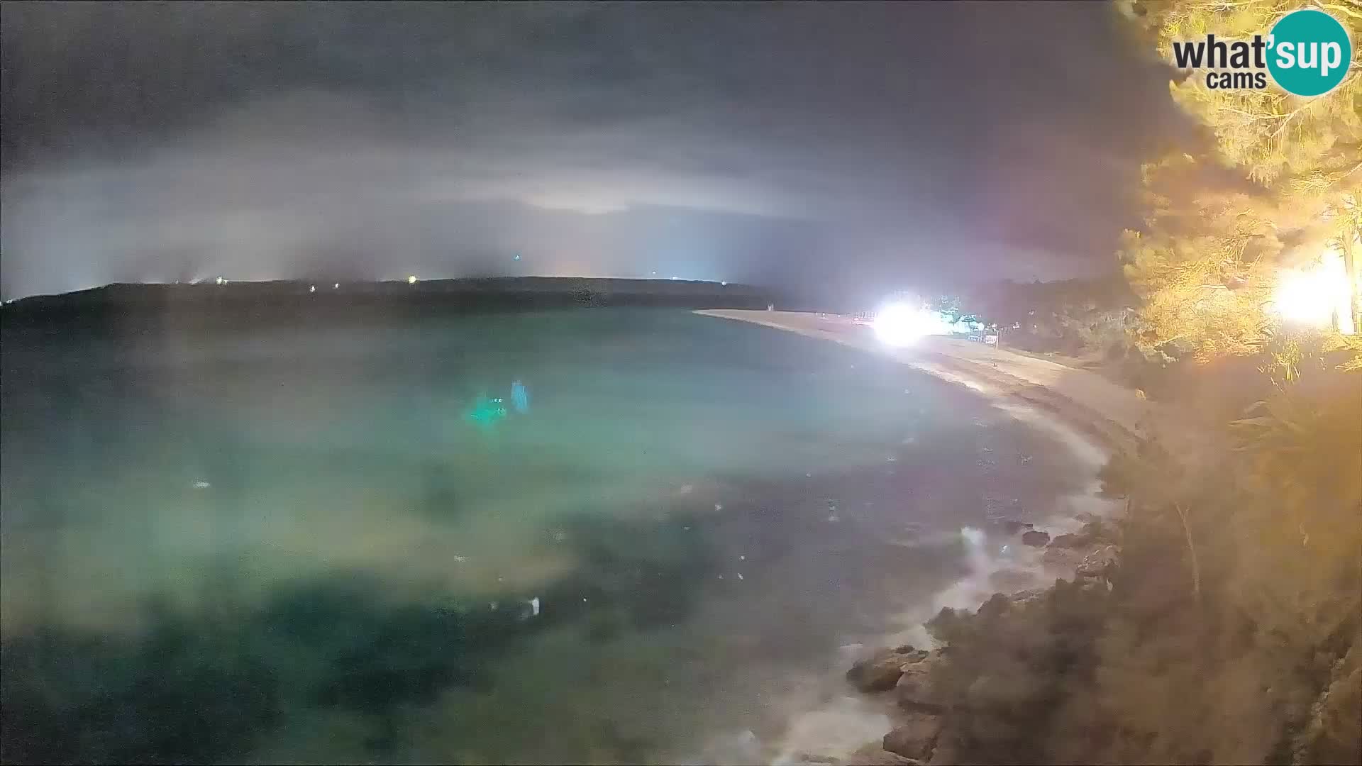 Webcam Bol Zlatni Rat – Vista en vivo desde la isla de Brač