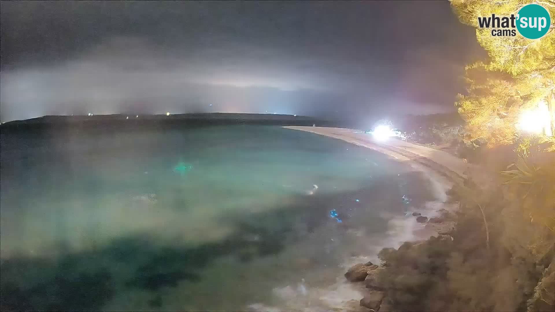 Webcam Zlatni Rat Bol – Liveblick vom berühmten Strand auf Brač